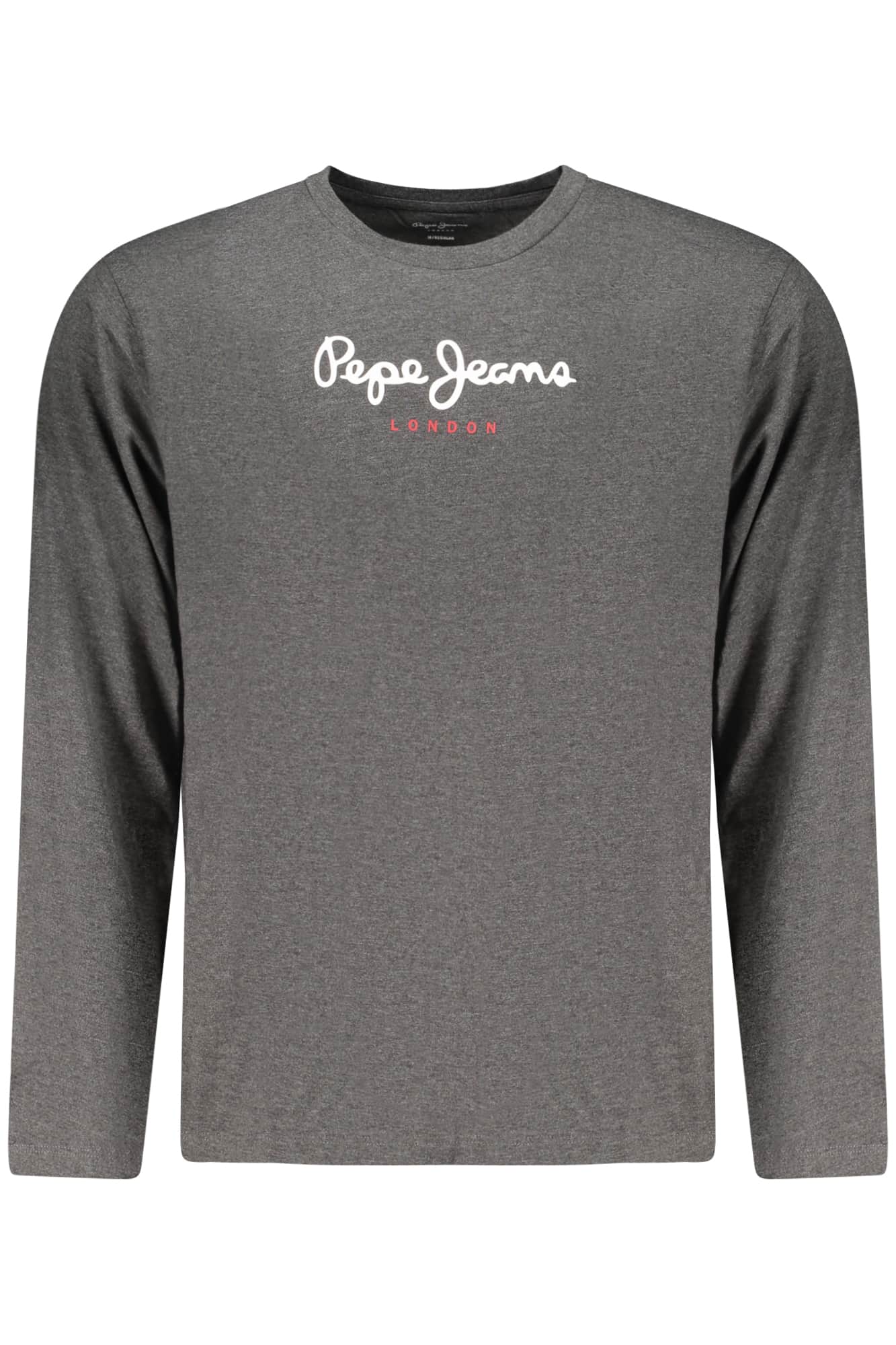 PEPE JEANS HERREN LANGARM T-SHIRT, GRAU