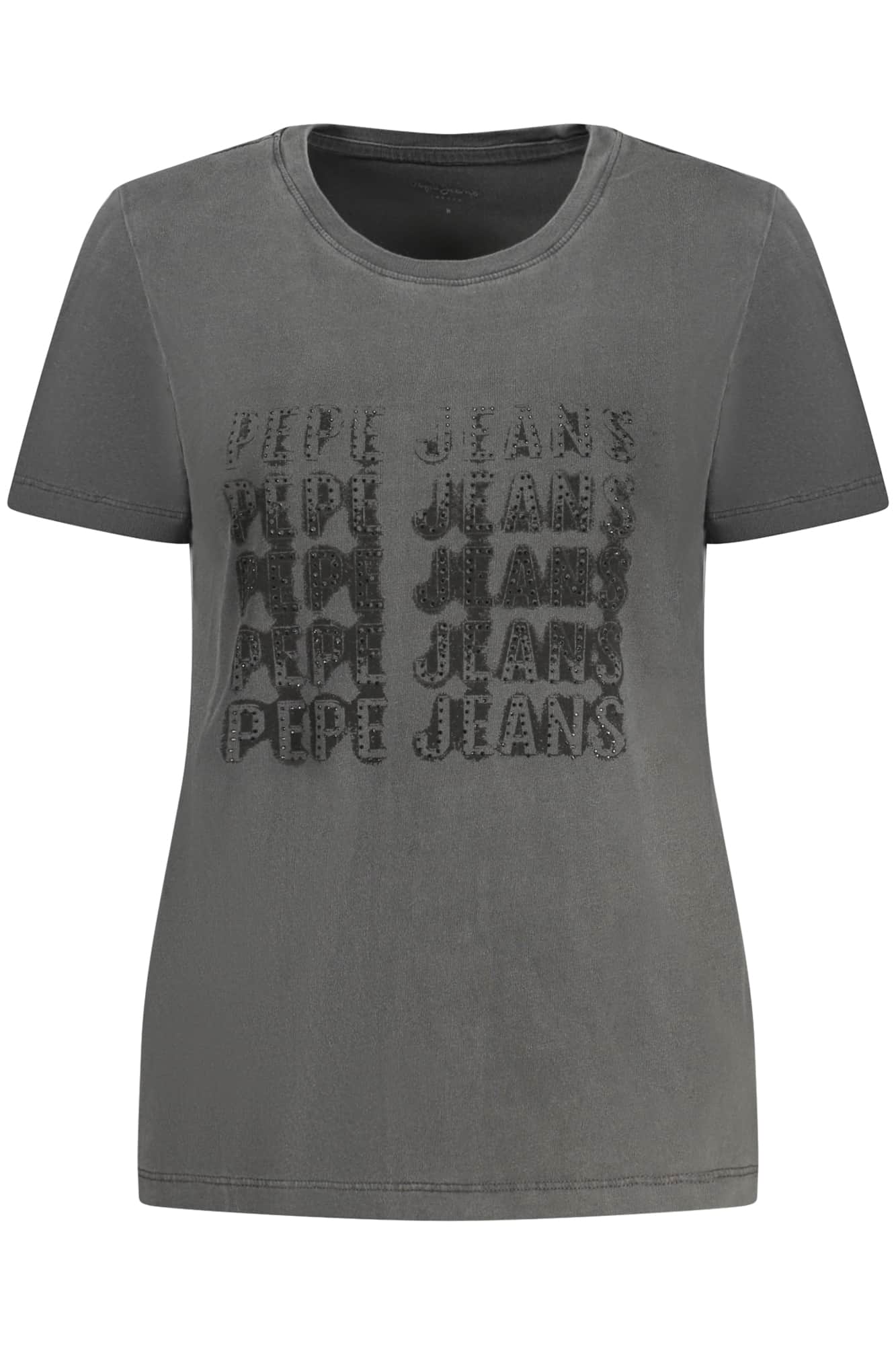 PEPE JEANS DAMEN KURZARM T-SHIRT SCHWARZ