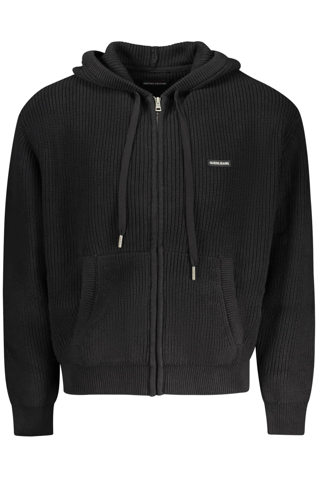 GUESS JEANS HERREN SCHWARZ STRICKJACKE