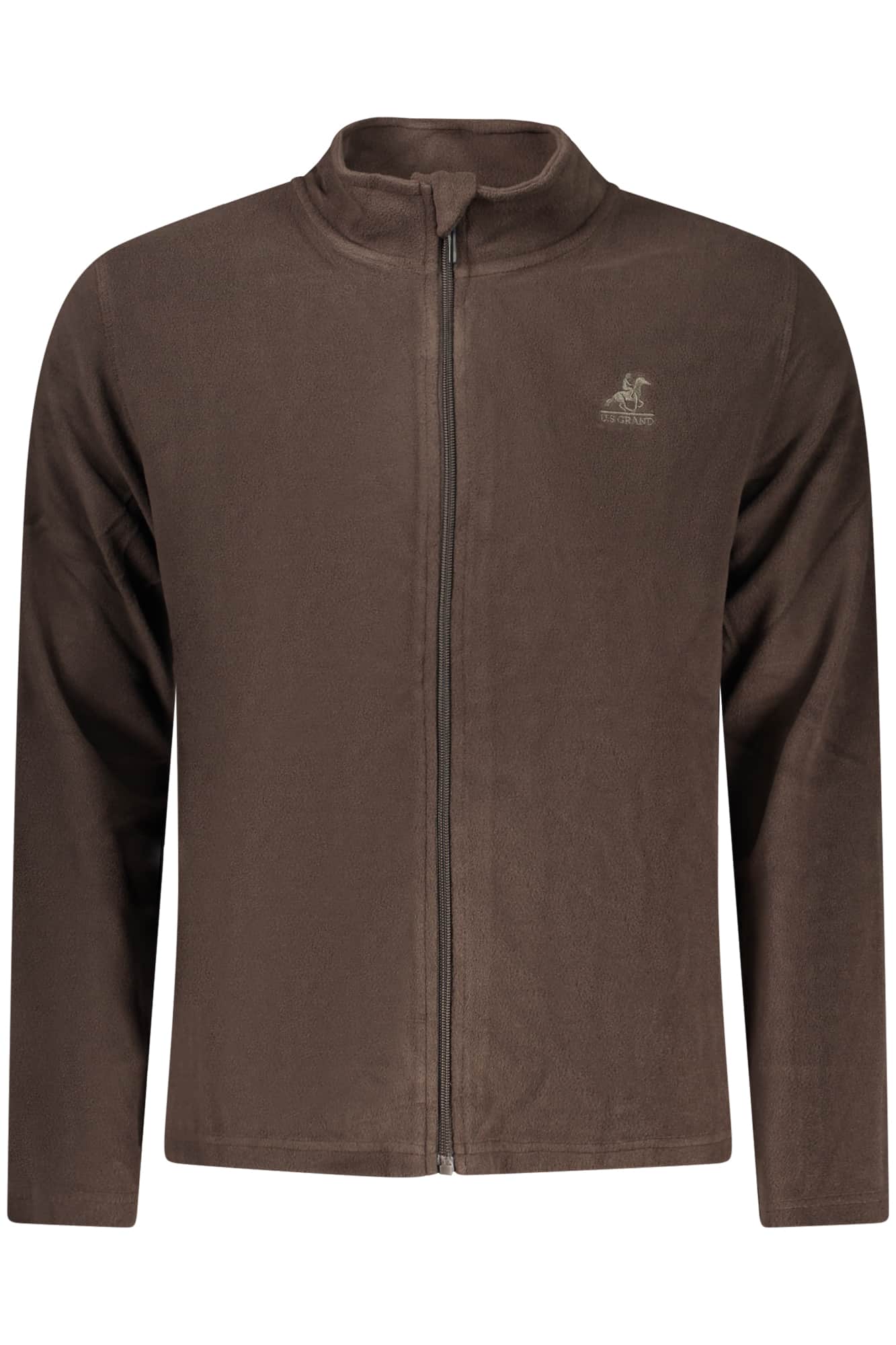 US GRAND HERREN SCHWARZ MIT REISSVERSCHLUSS SWEATSHIRT