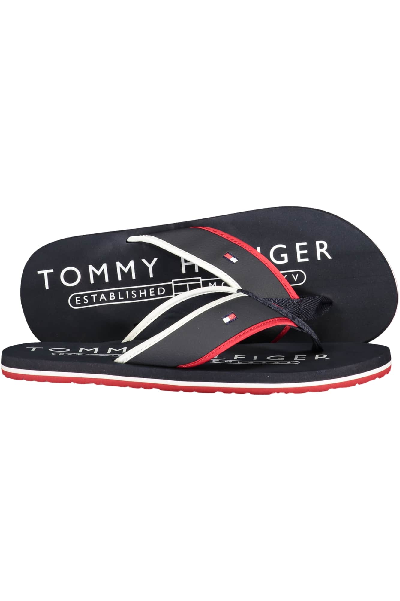 TOMMY HILFIGER HERREN BLAU HAUSSCHUHE