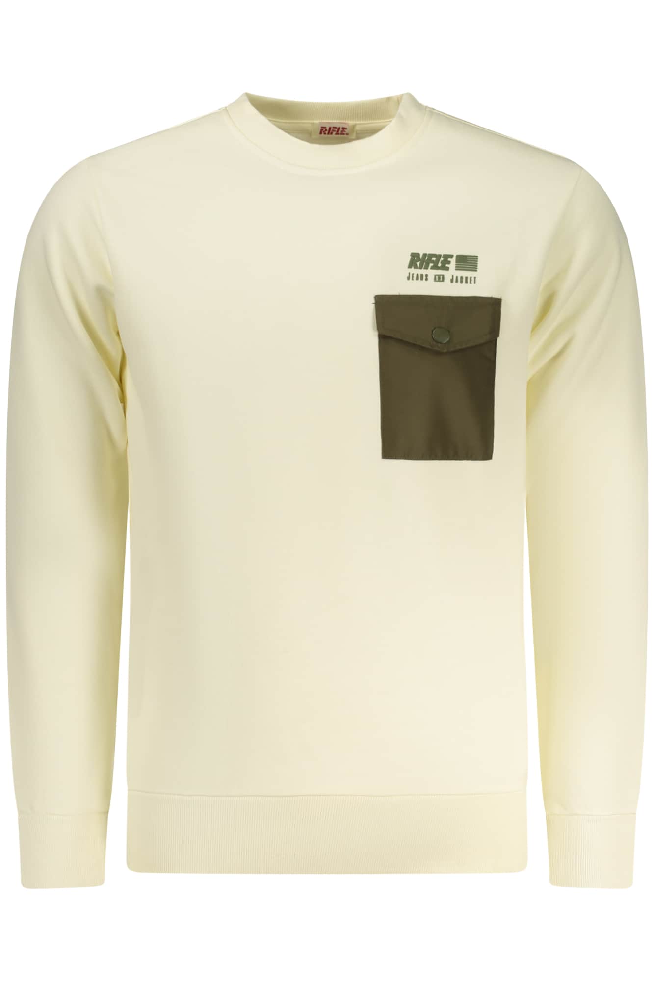 RIFLE HERREN MIT REISSVERSCHLUSS SWEATSHIRT GRÜN