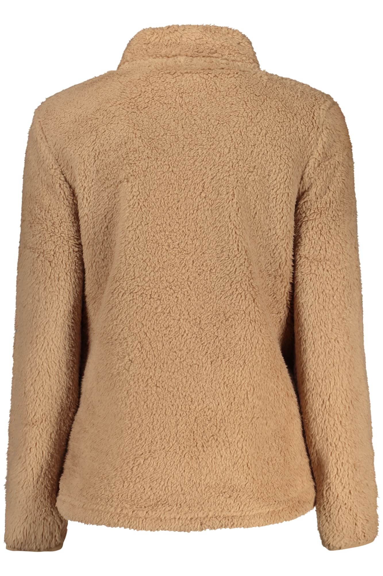 LAURA BIAGIOTTI DAMEN BEIGE MIT REISSVERSCHLUSS SWEATSHIRT