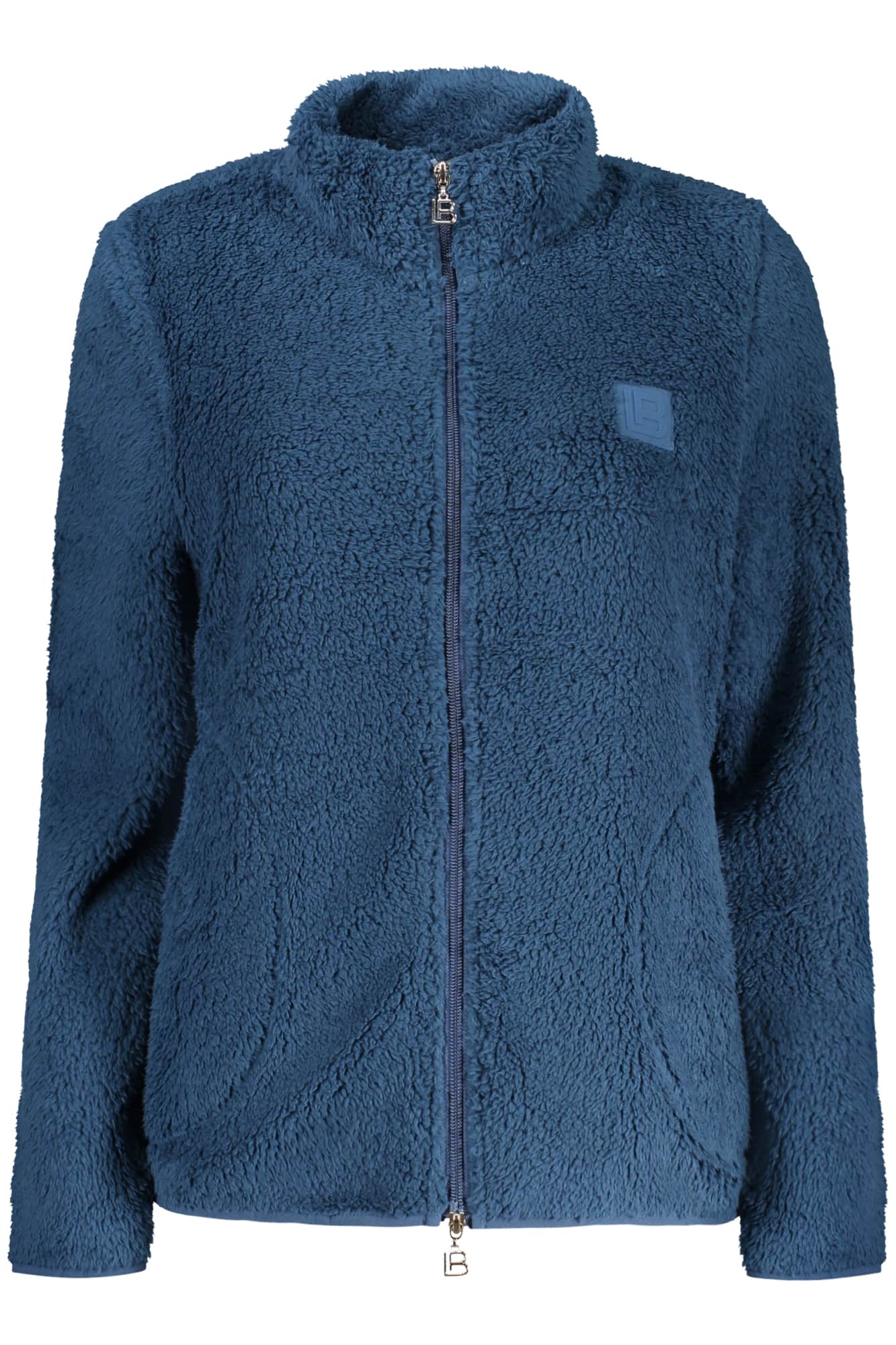 LAURA BIAGIOTTI DAMEN LILA MIT REISSVERSCHLUSS SWEATSHIRT