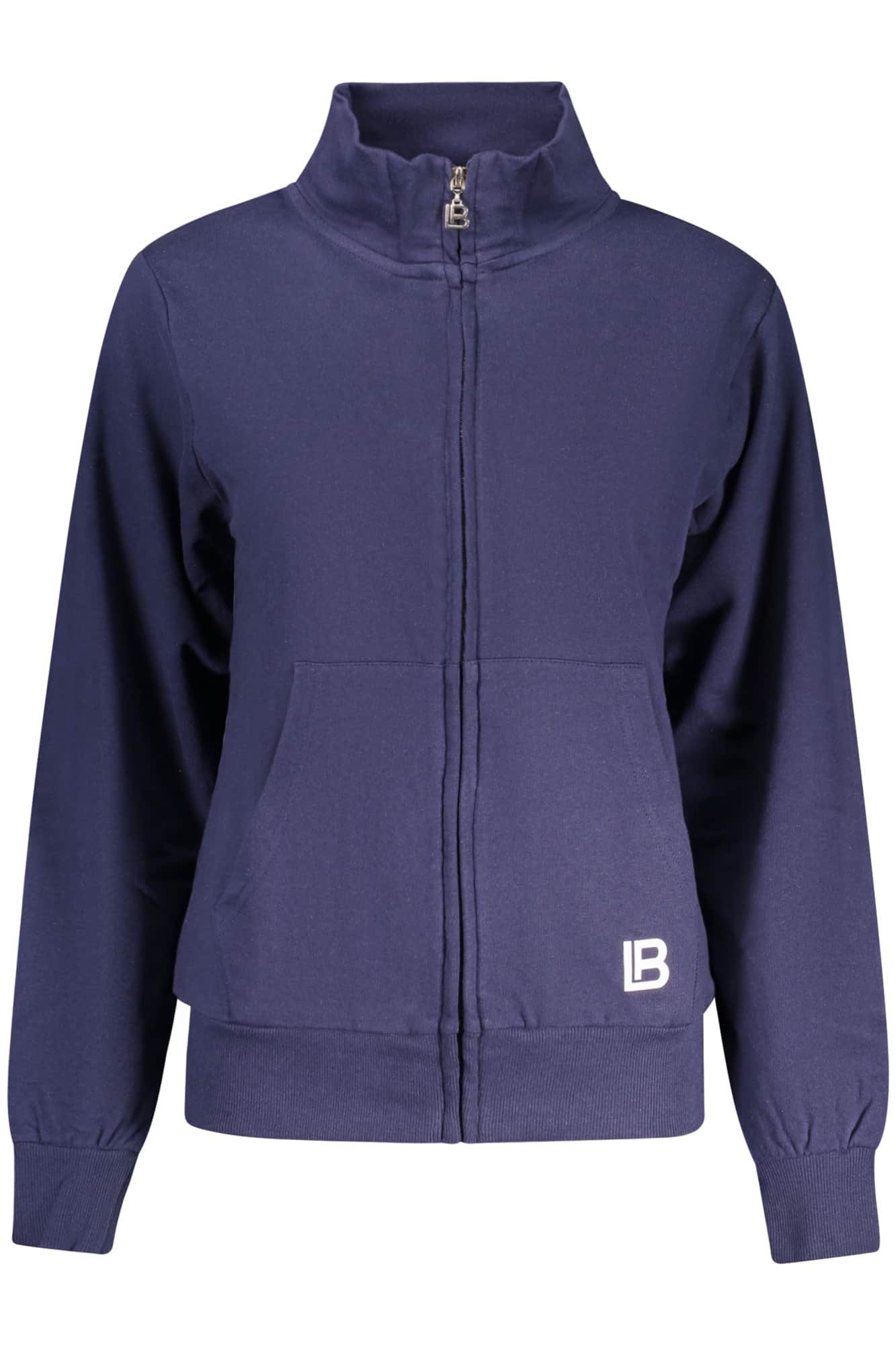 LAURA BIAGIOTTI DAMEN BLAU MIT REISSVERSCHLUSS SWEATSHIRT