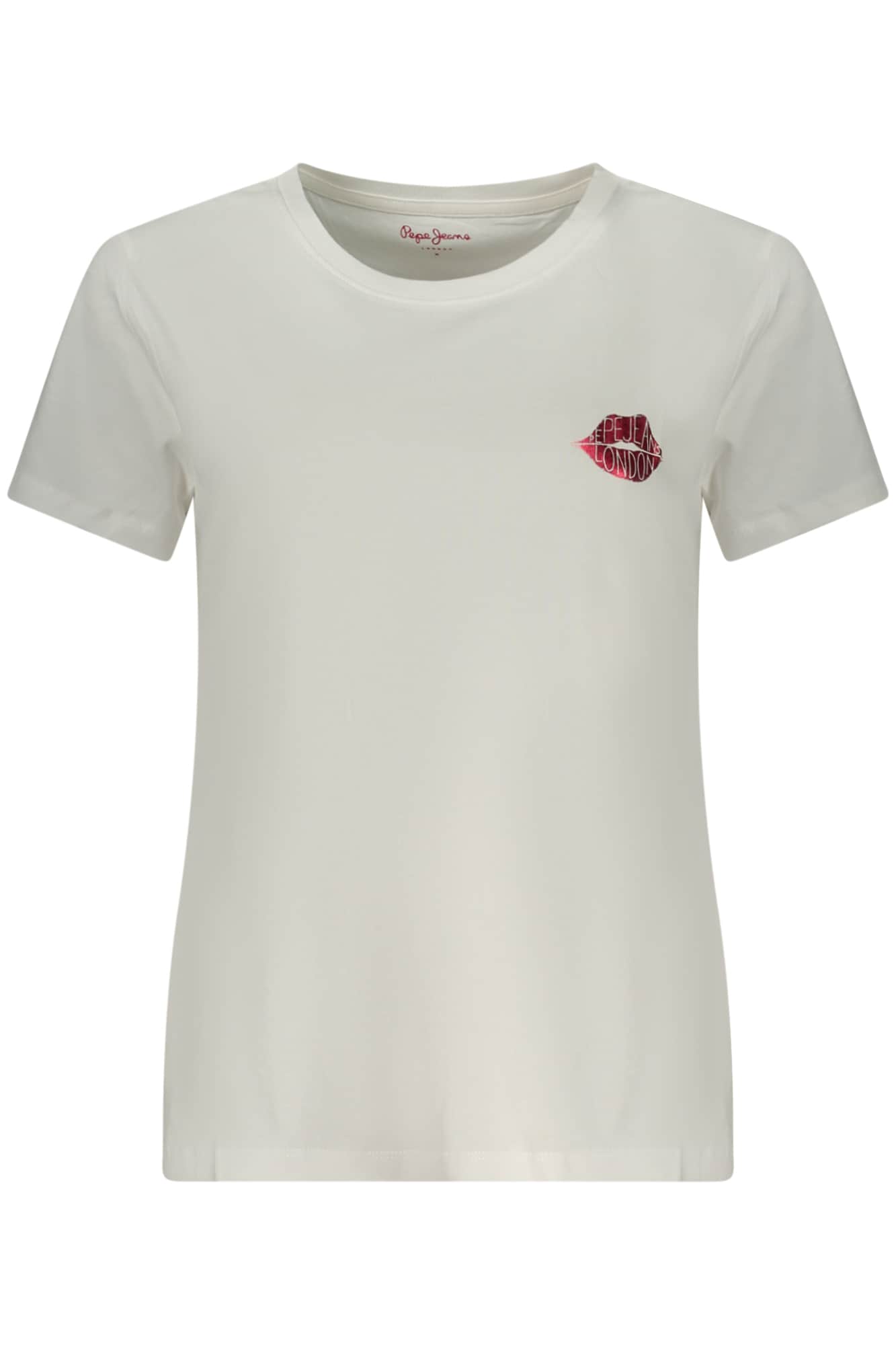 PEPE JEANS DAMEN KURZARM T-SHIRT WEISS