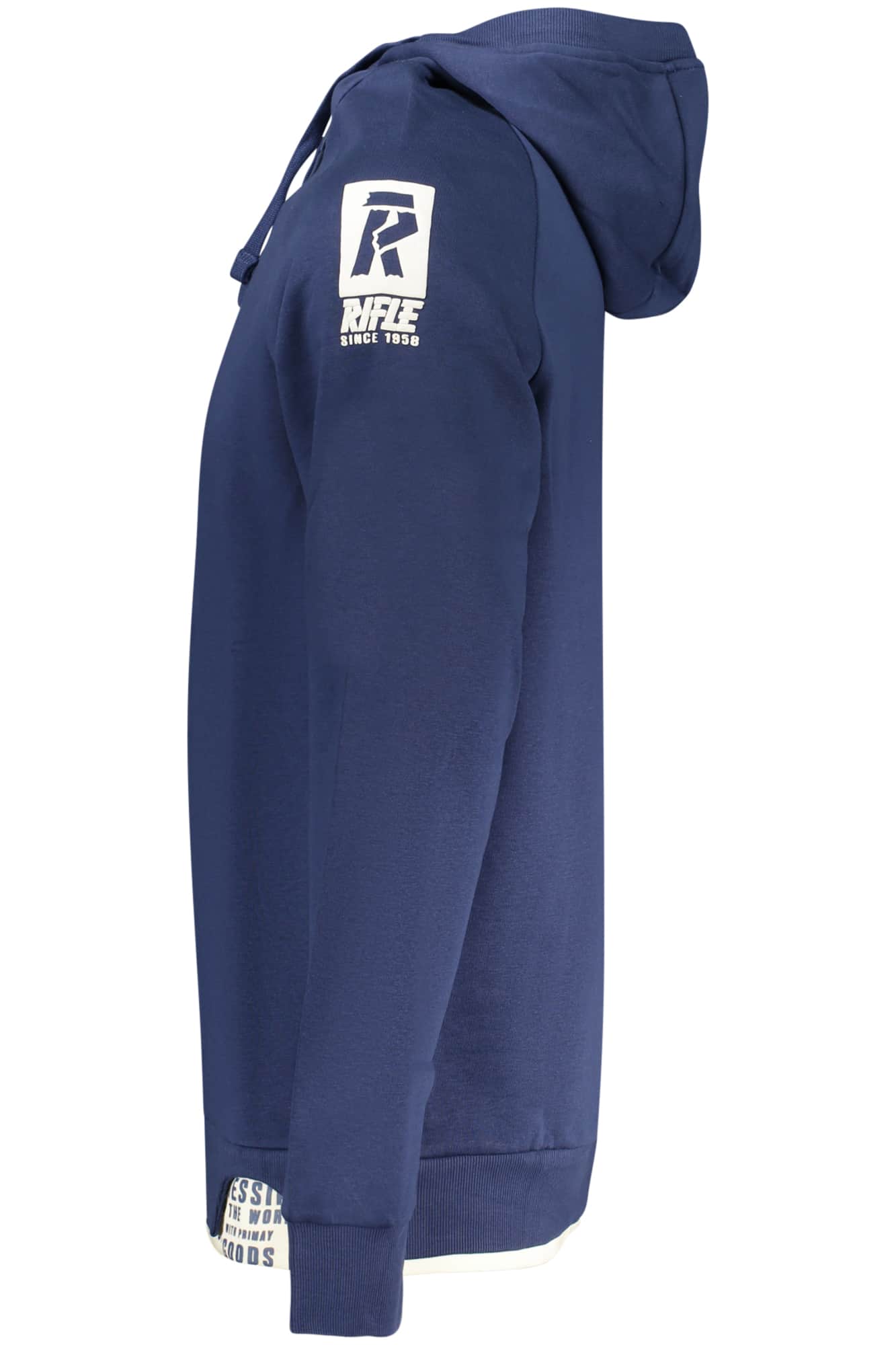 RIFLE HERREN MIT REISSVERSCHLUSS SWEATSHIRT WEISS