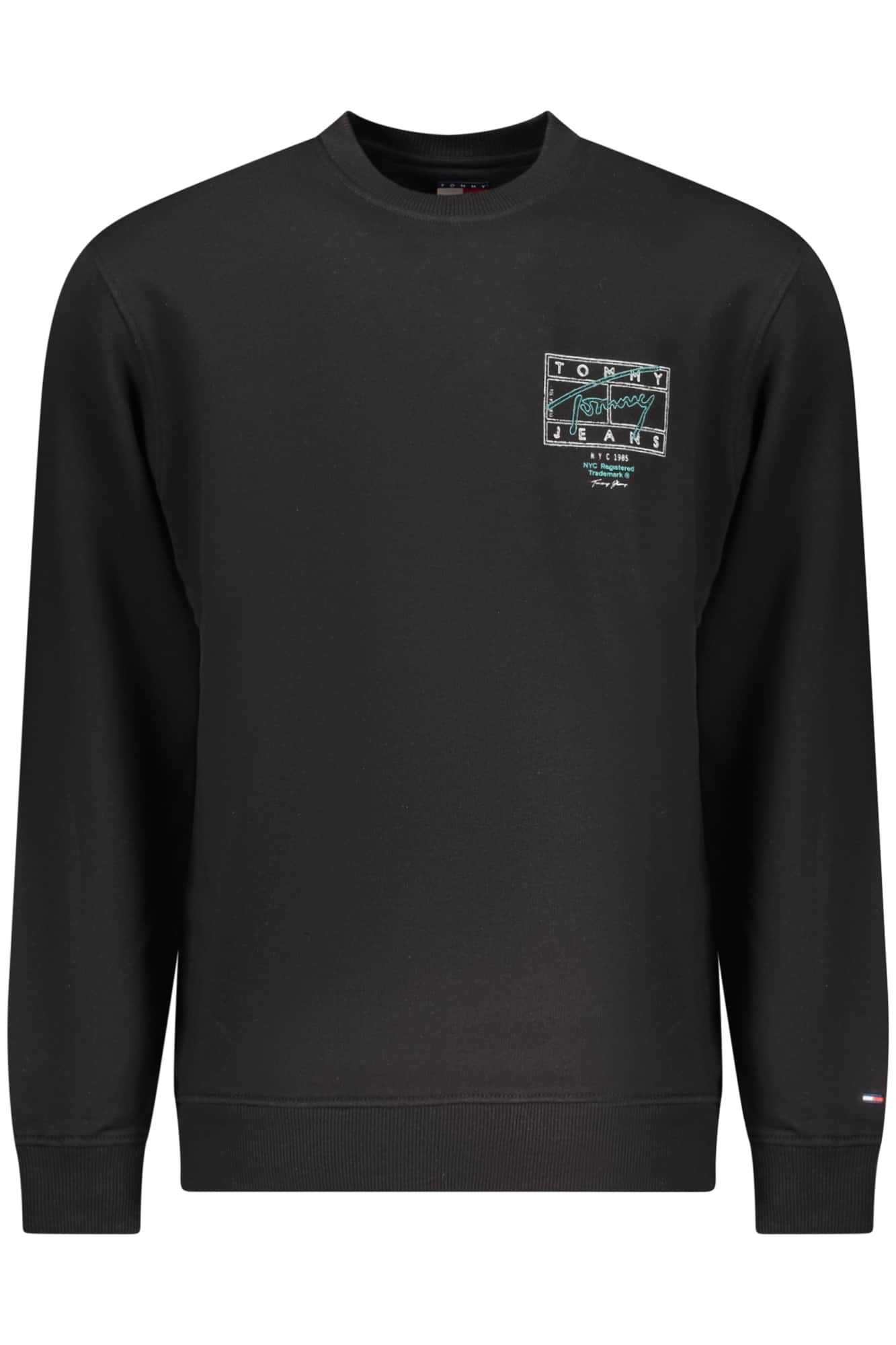 TOMMY HILFIGER HERREN MIT REISSVERSCHLUSS SWEATSHIRT WEISS