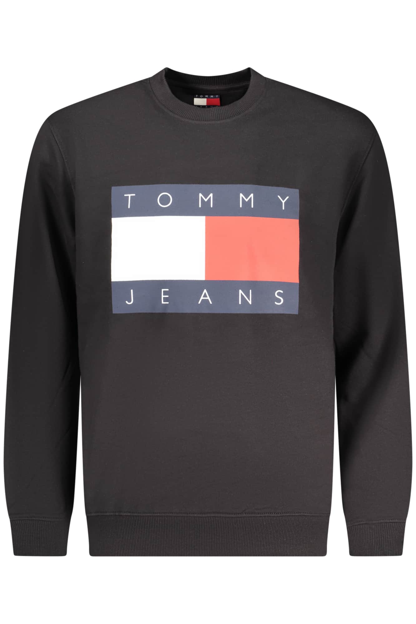 TOMMY HILFIGER HERREN SCHWARZ MIT REISSVERSCHLUSS SWEATSHIRT