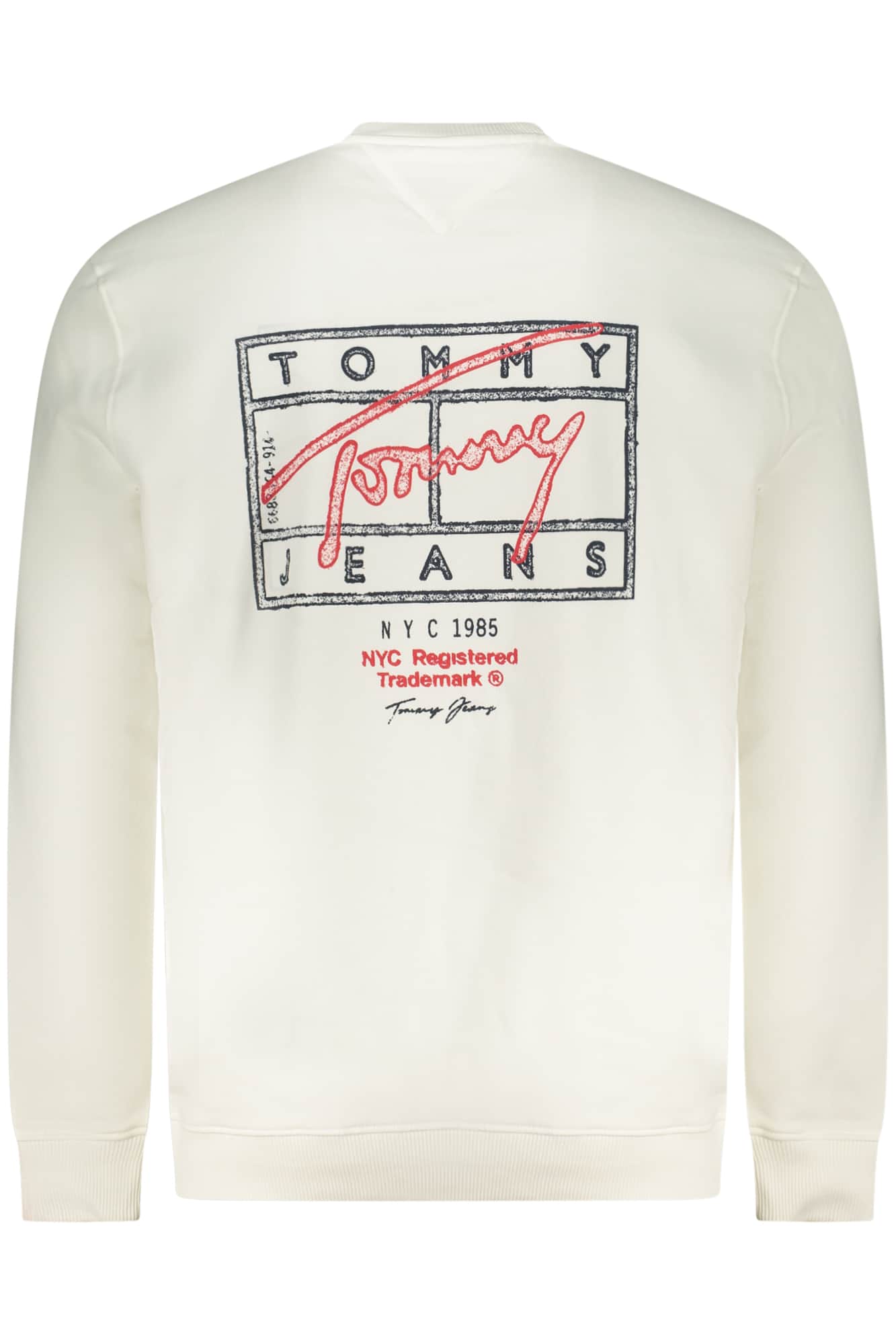 TOMMY HILFIGER HERREN MIT REISSVERSCHLUSS SWEATSHIRT WEISS