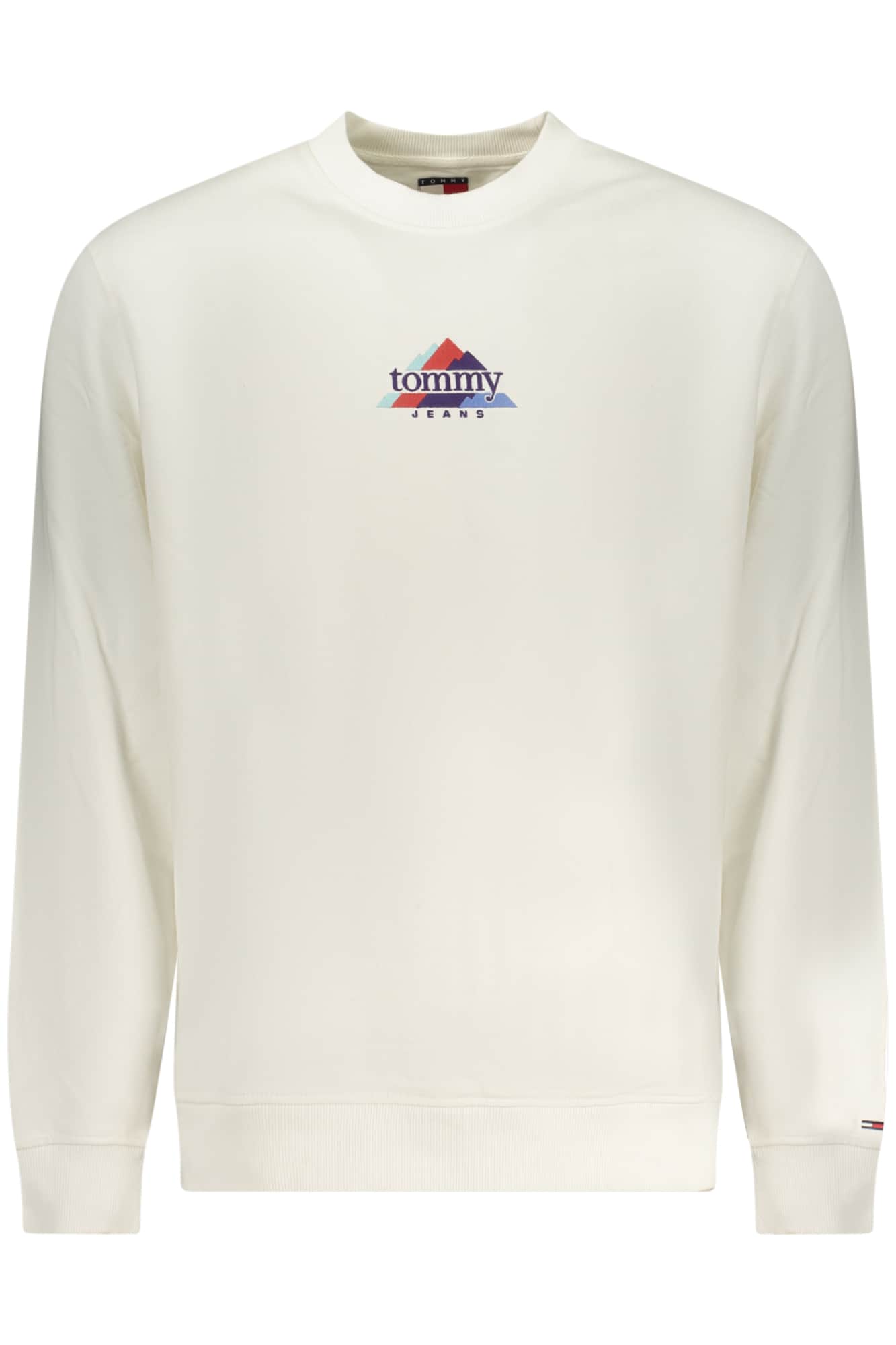 TOMMY HILFIGER HERREN MIT REISSVERSCHLUSS SWEATSHIRT WEISS