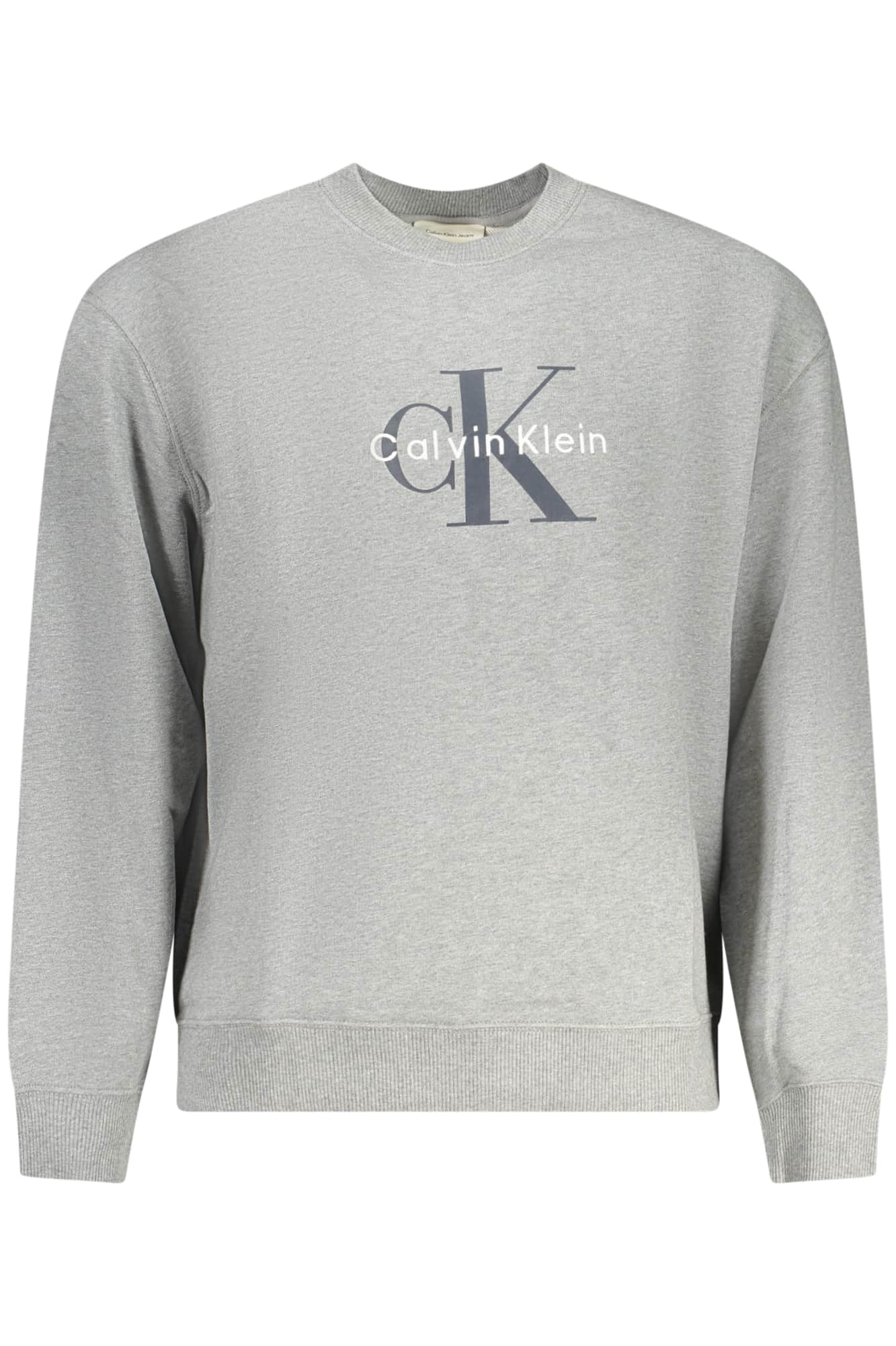 CALVIN KLEIN HERREN GRAU MIT REISSVERSCHLUSS SWEATSHIRT
