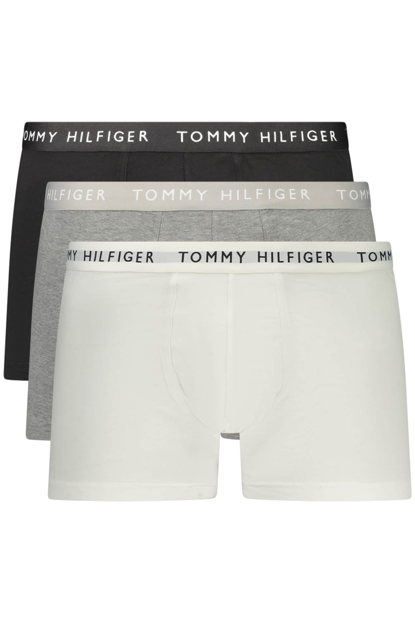 TOMMY HILFIGER HERREN BOXERSHORTS KURZE HOSE GRAU