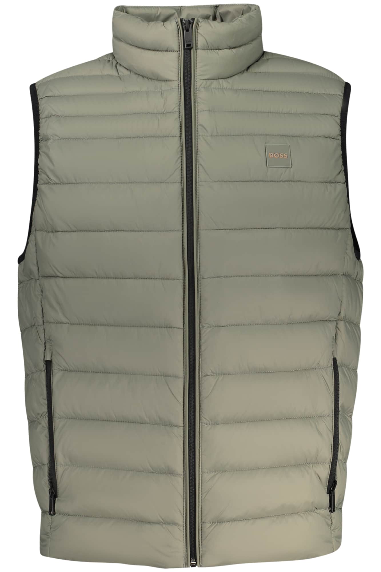 BOSS HERREN GRÜN ÄRMELLOS JACKE