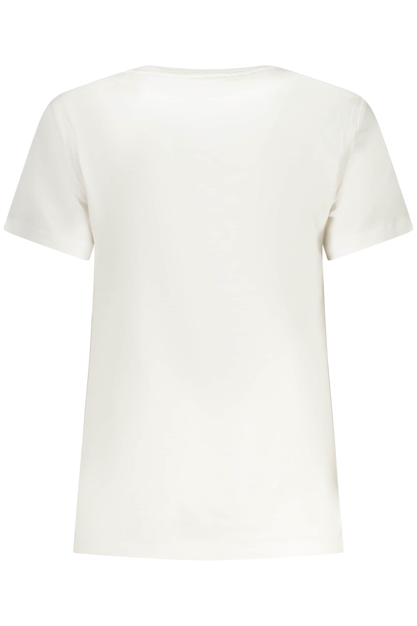 GUESS JEANS DAMEN KURZARM T-SHIRT WEISS