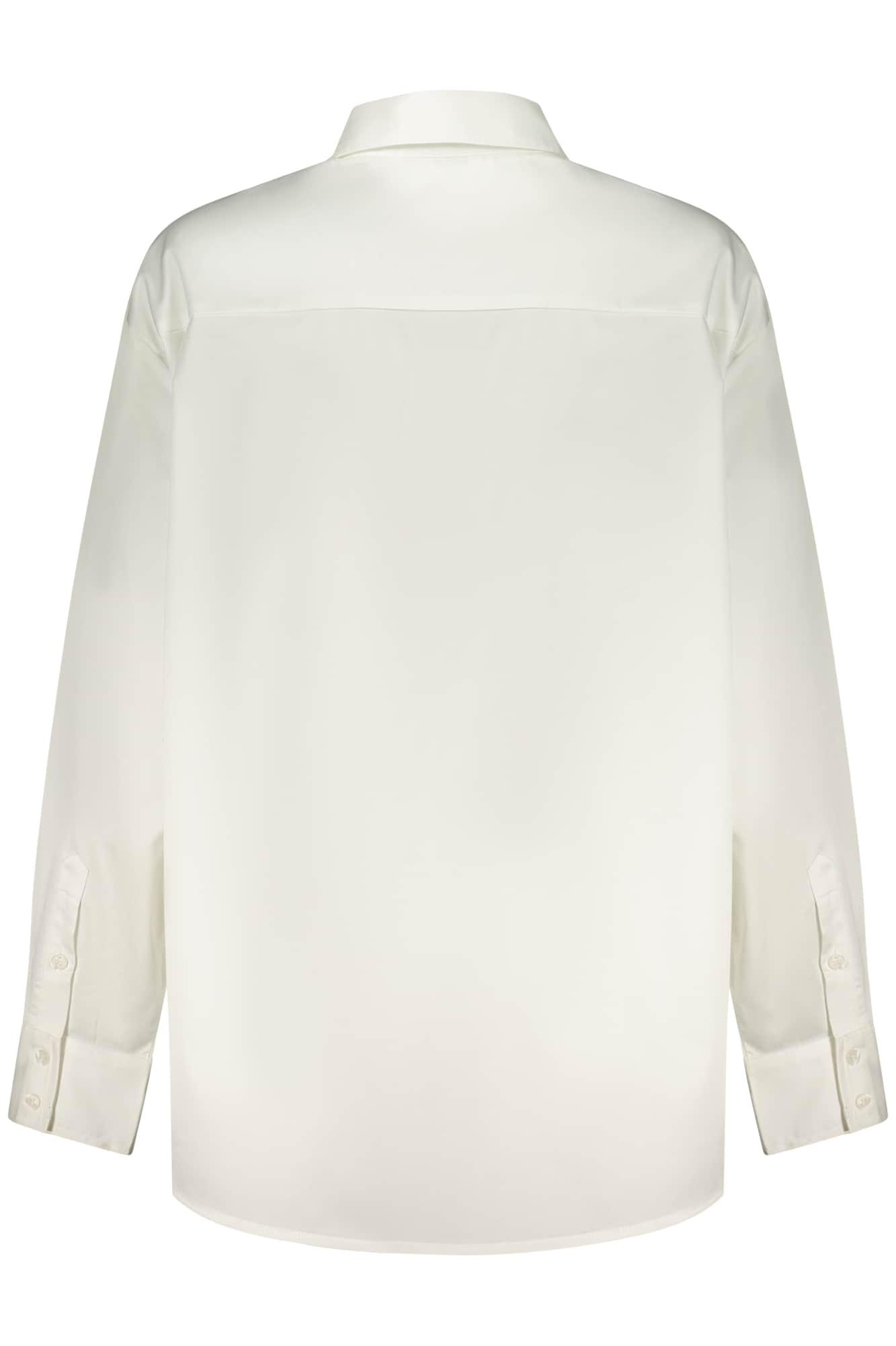GUESS JEANS DAMEN LANGARM SHIRT WEISS