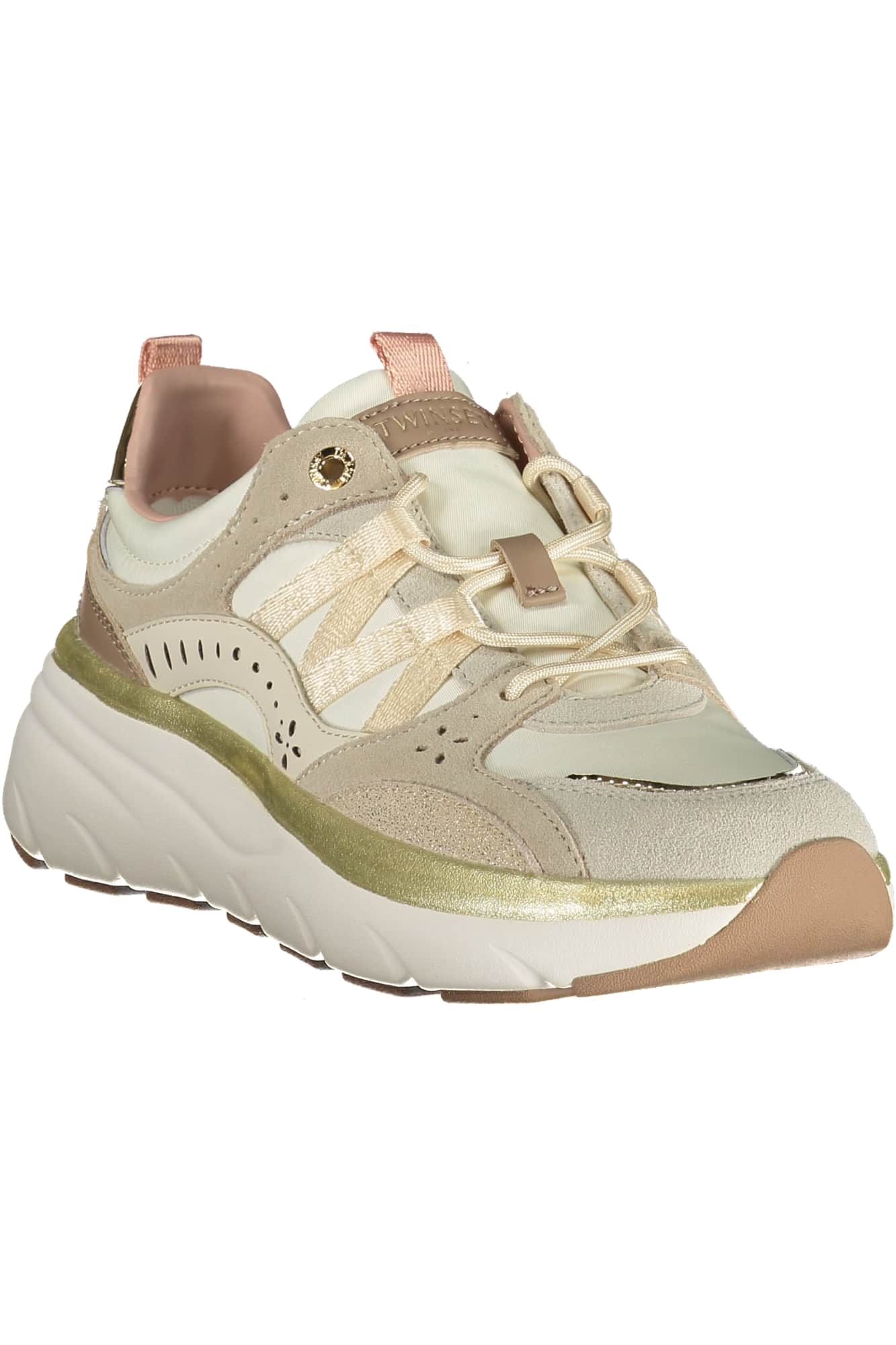 TWINSET DAMEN BEIGE SPORTSCHUHE