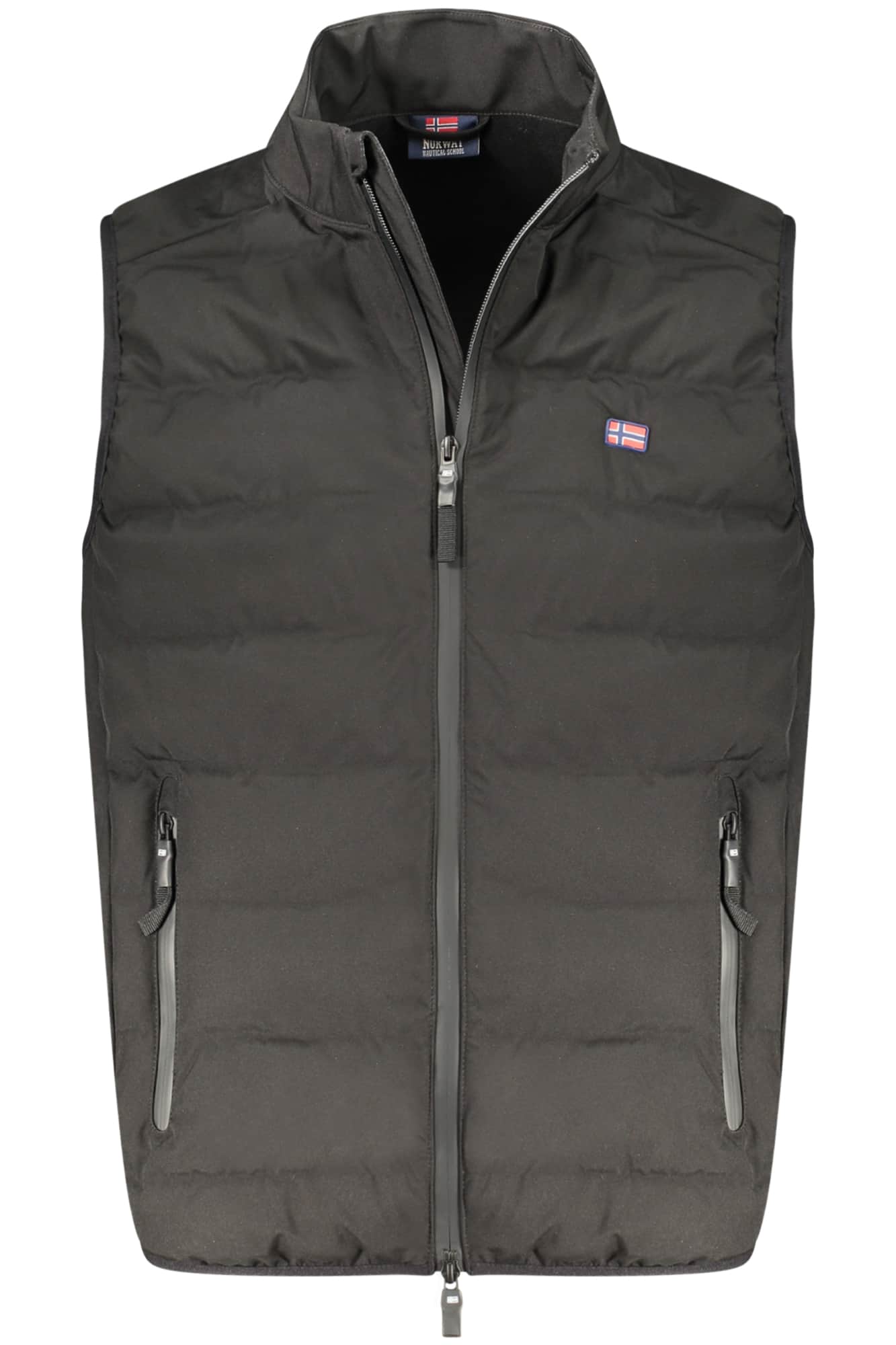 NORWAY 1963 HERREN SCHWARZ ÄRMELLOS JACKE