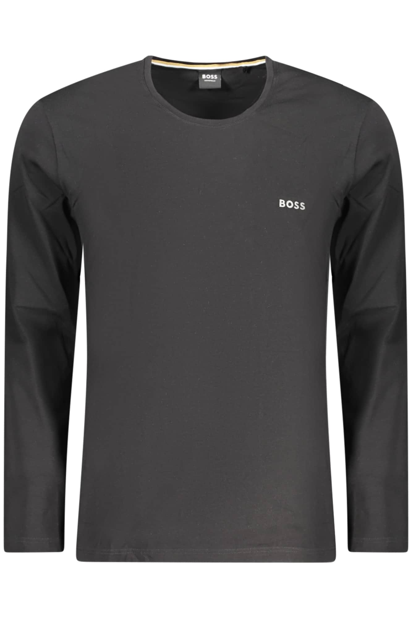 BOSS HERREN LANGARM T-SHIRT, BLAU