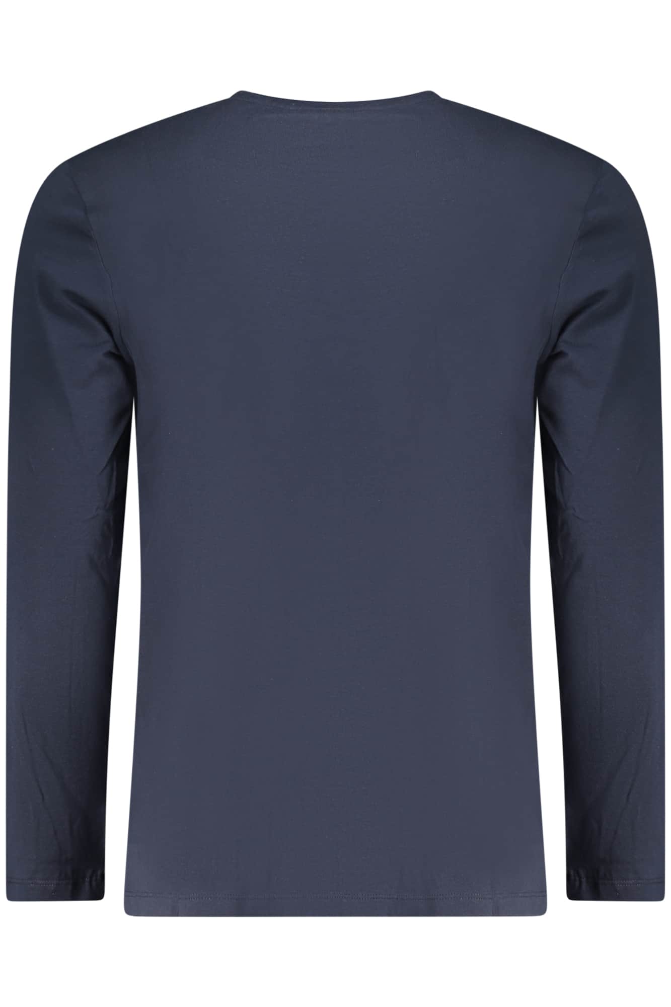 BOSS HERREN LANGARM T-SHIRT, BLAU