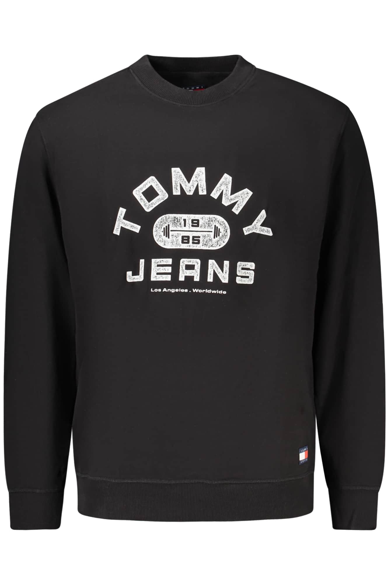 TOMMY HILFIGER HERREN SCHWARZ MIT REISSVERSCHLUSS SWEATSHIRT