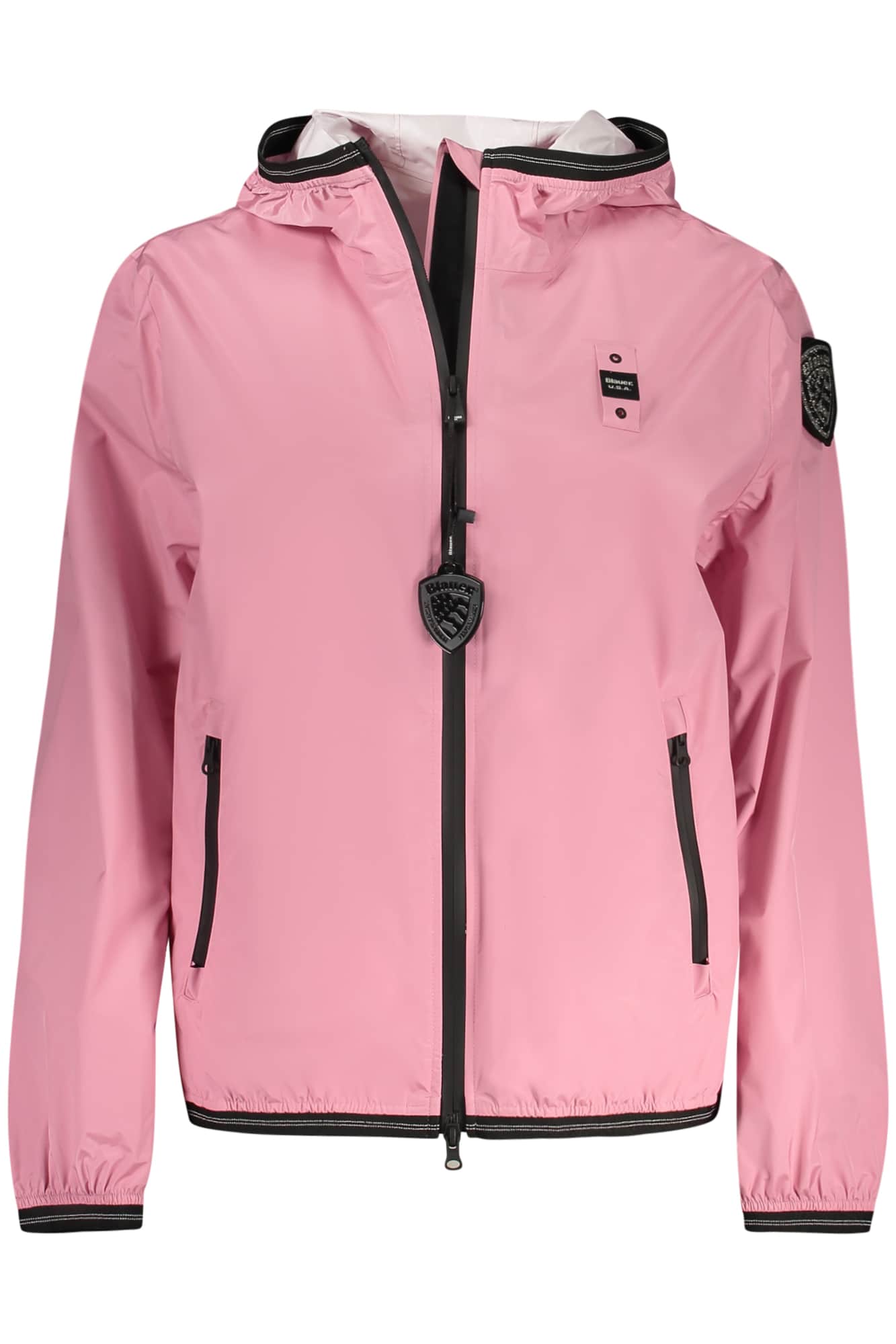 BLAUER DAMEN ROSA JACKE