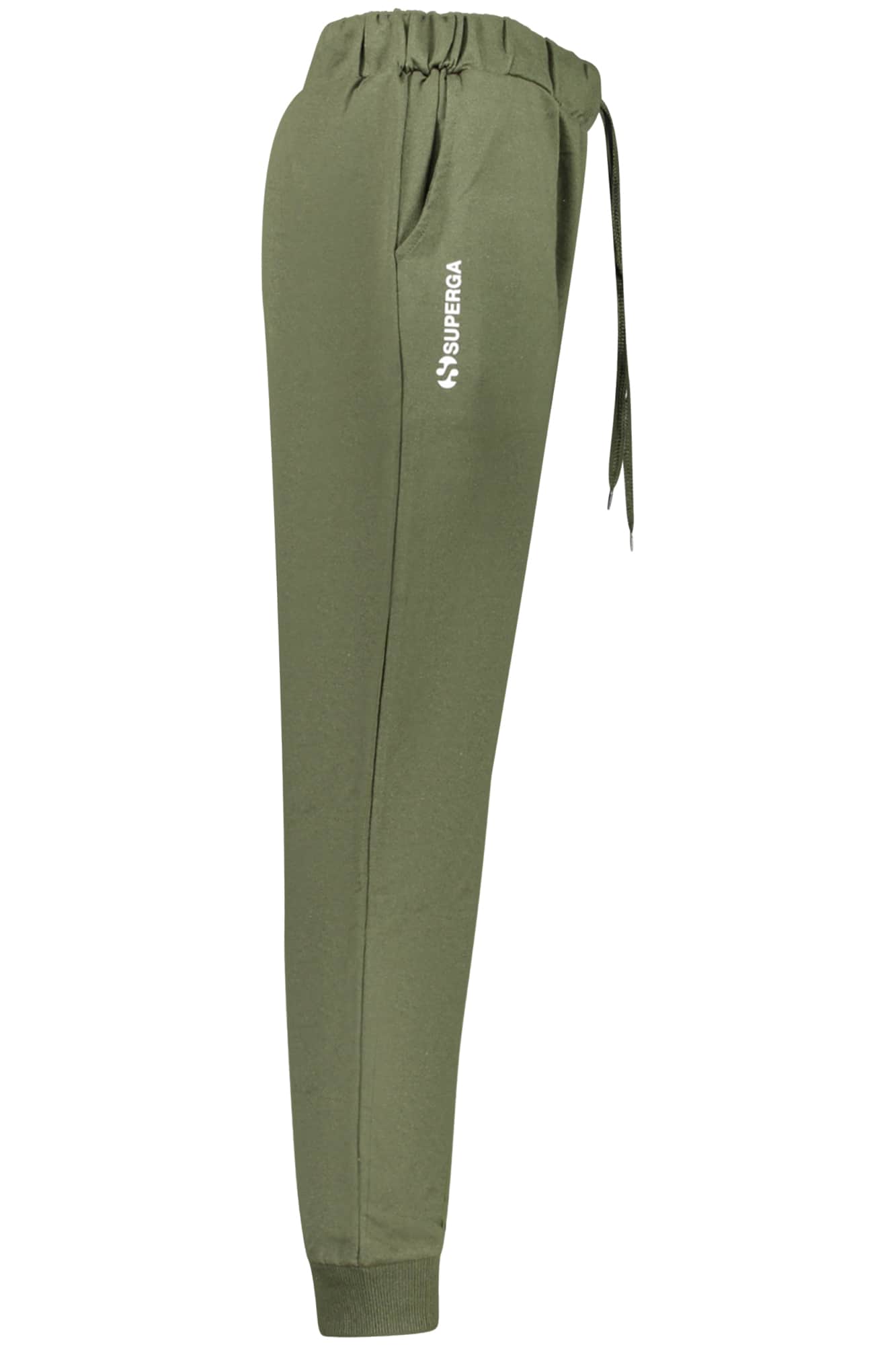 SUPERGA HERREN LANG TRAININGSANZUG HOSE GRÜN