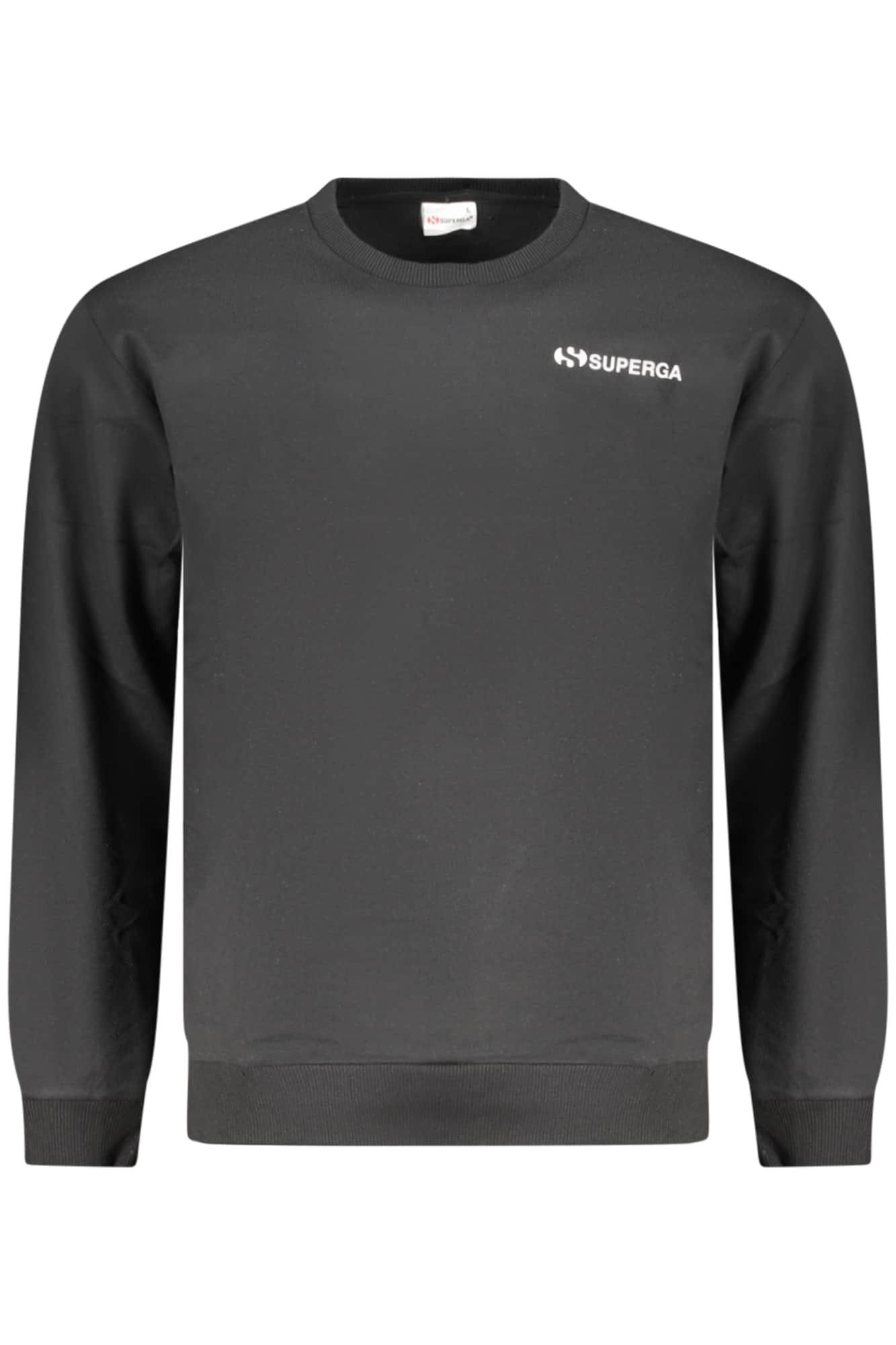 SUPERGA HERREN SCHWARZ MIT REISSVERSCHLUSS SWEATSHIRT