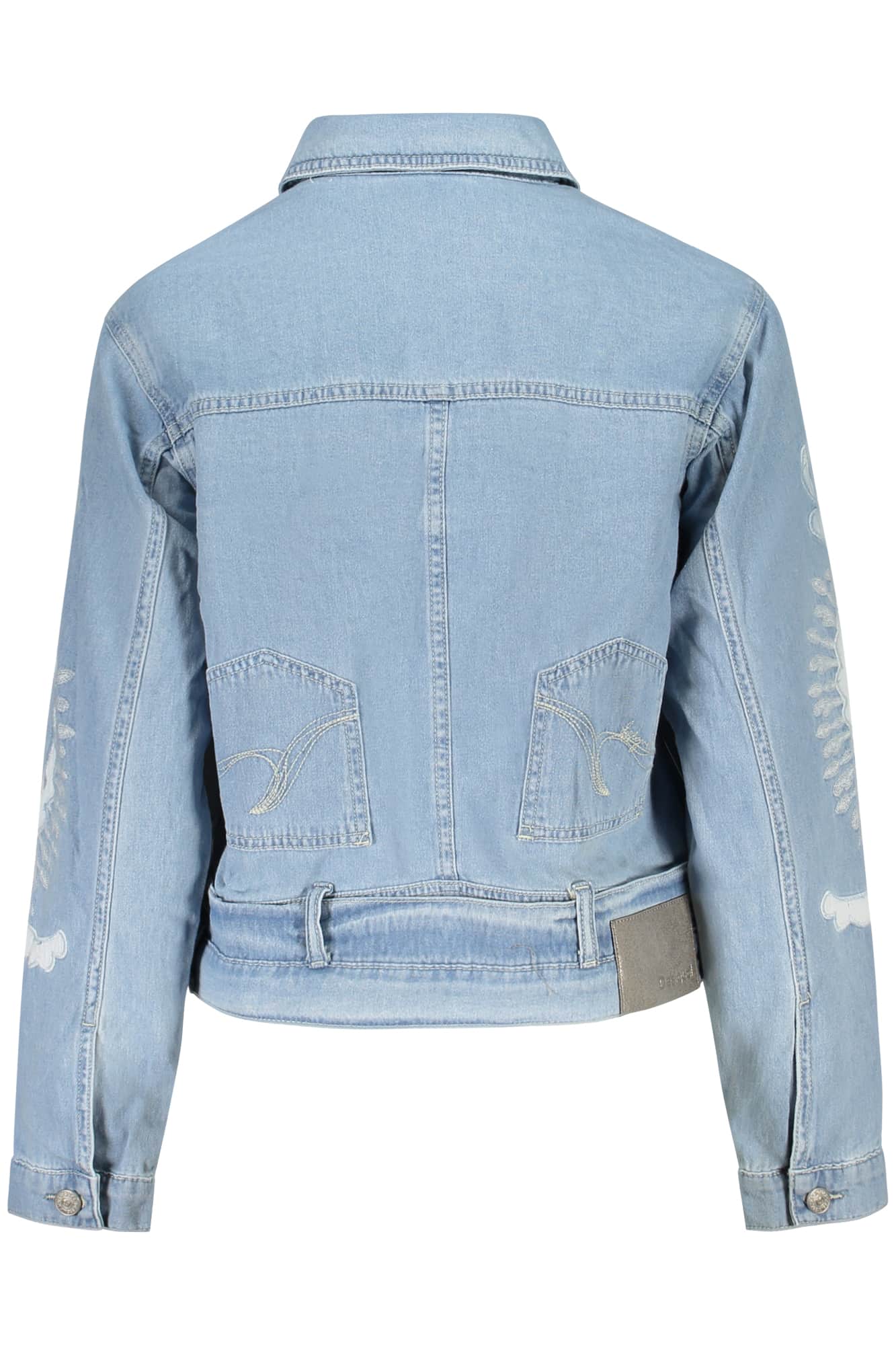 DESIGUAL DAMEN DENIM JACKE, BLAU