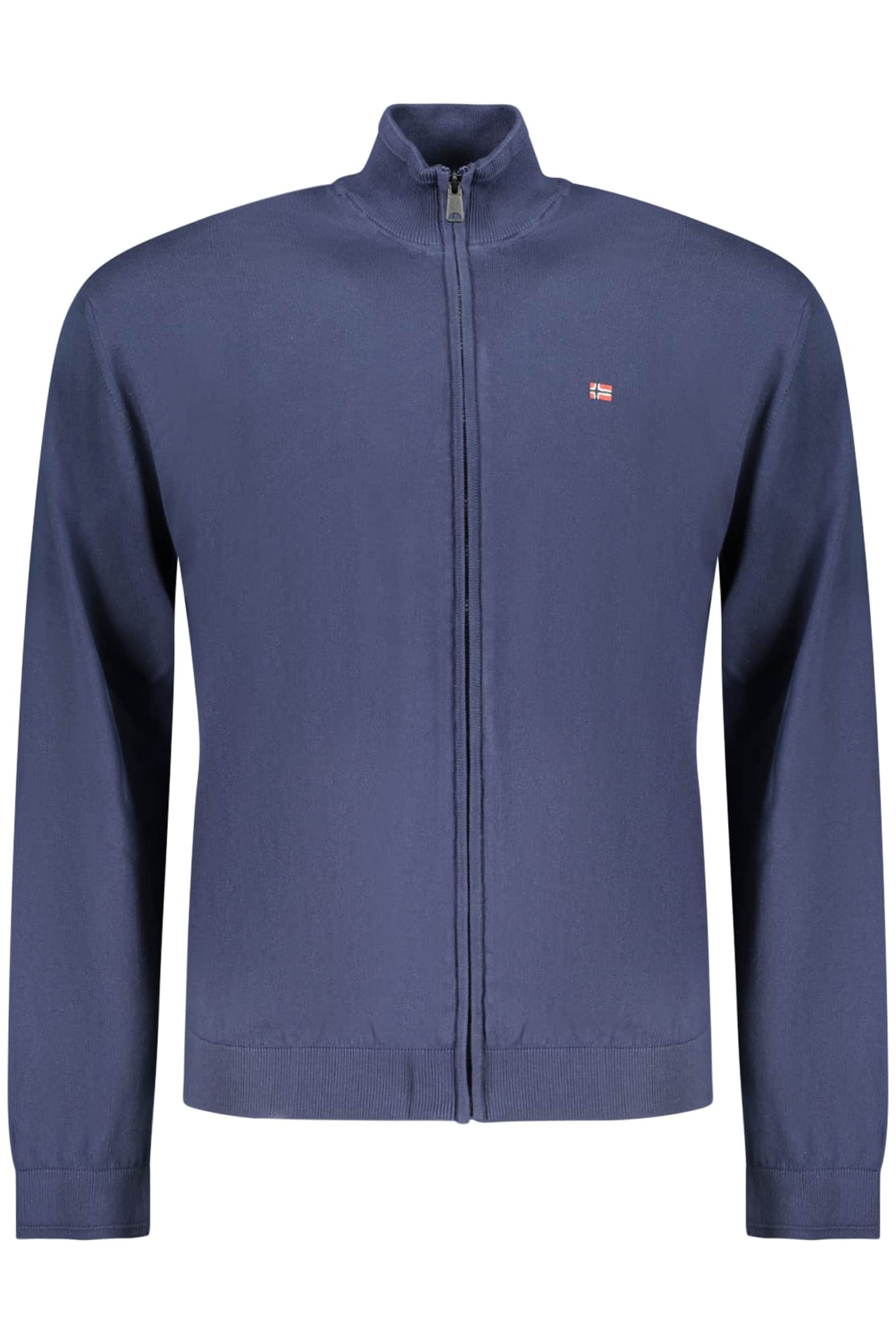 NAPAPIJRI HERREN BLAU STRICKJACKE