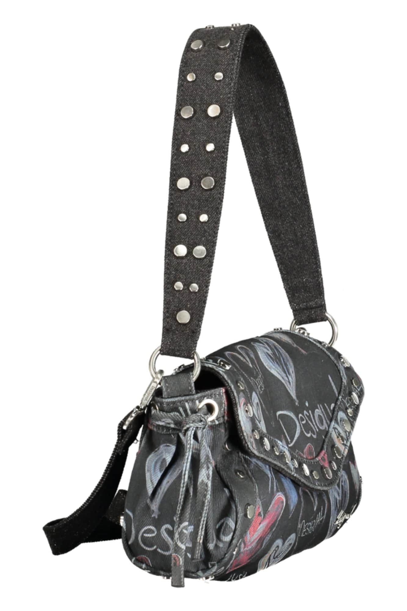 DESIGUAL DAMEN SCHWARZ TASCHE