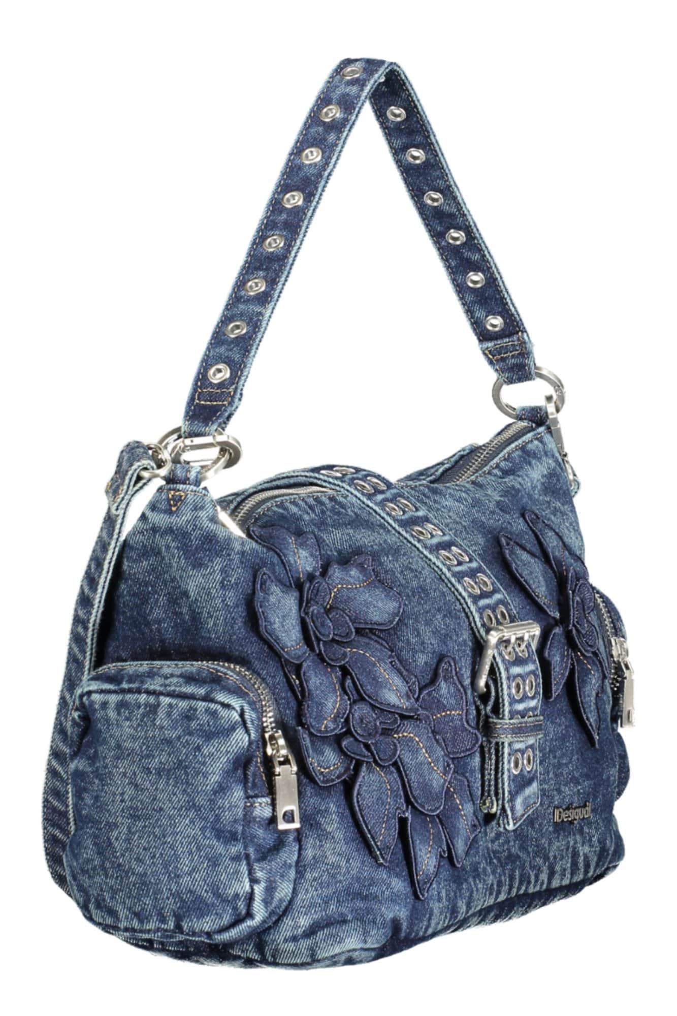 DESIGUAL DAMEN BLAU TASCHE