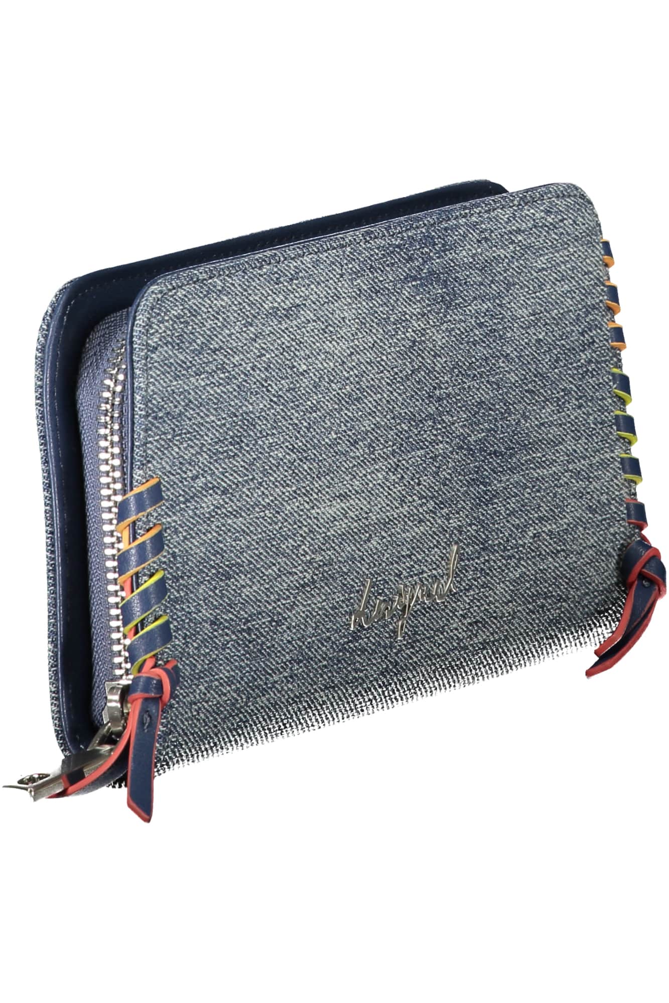 DESIGUAL DAMEN BLAU GELDBÖRSE