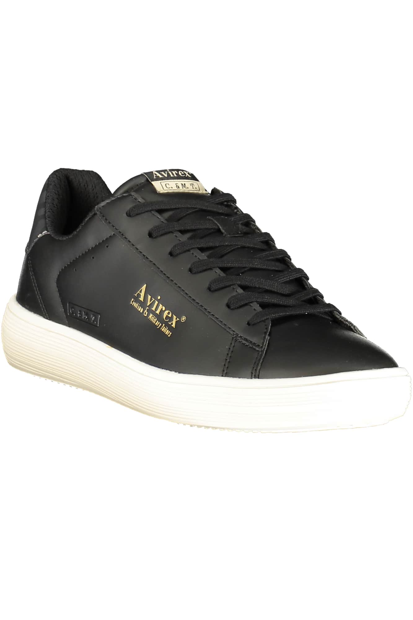 AVIREX HERREN SCHWARZ SPORTSCHUHE