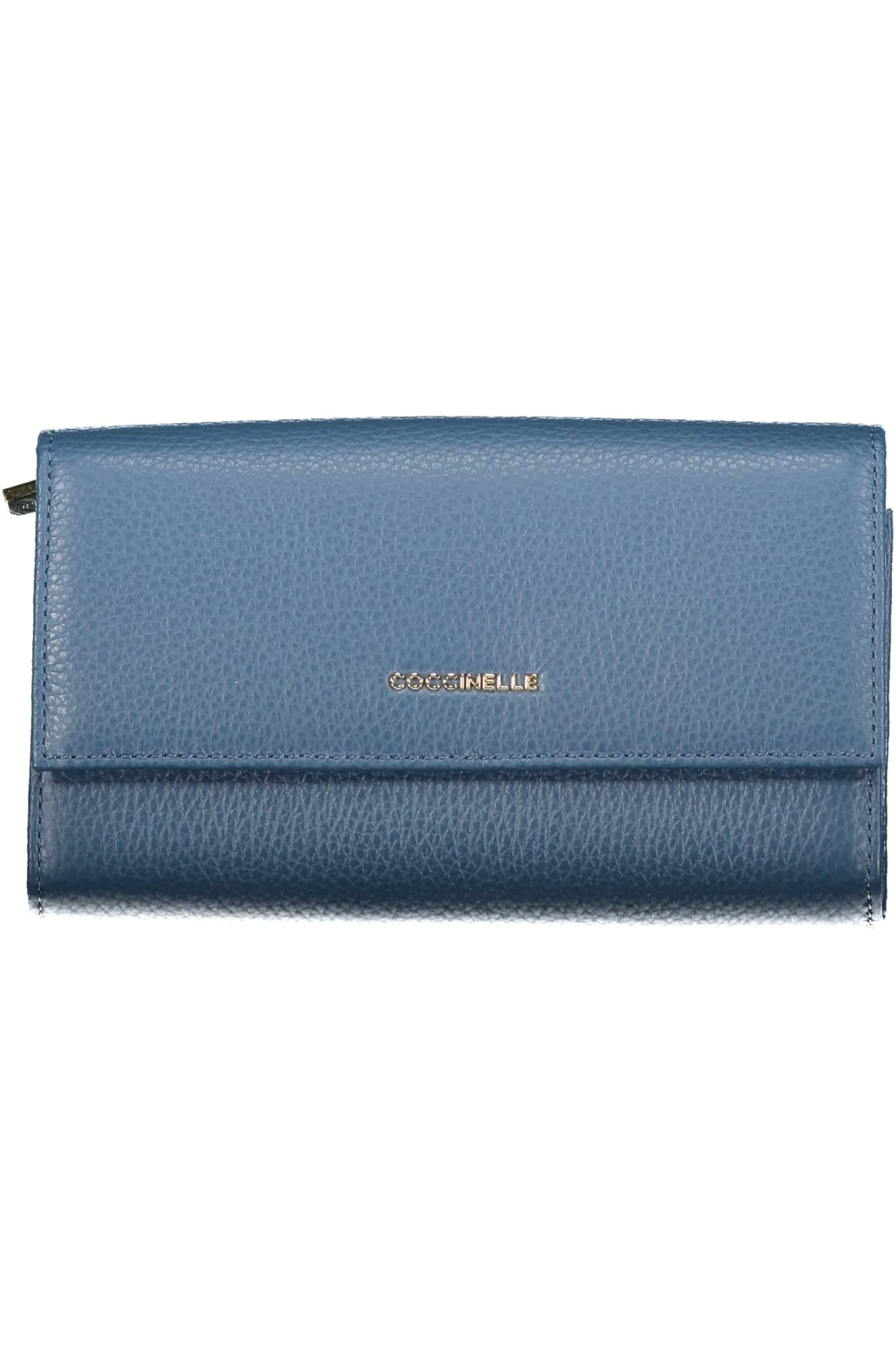 COCCINELLE DAMEN BLAU GELDBÖRSE