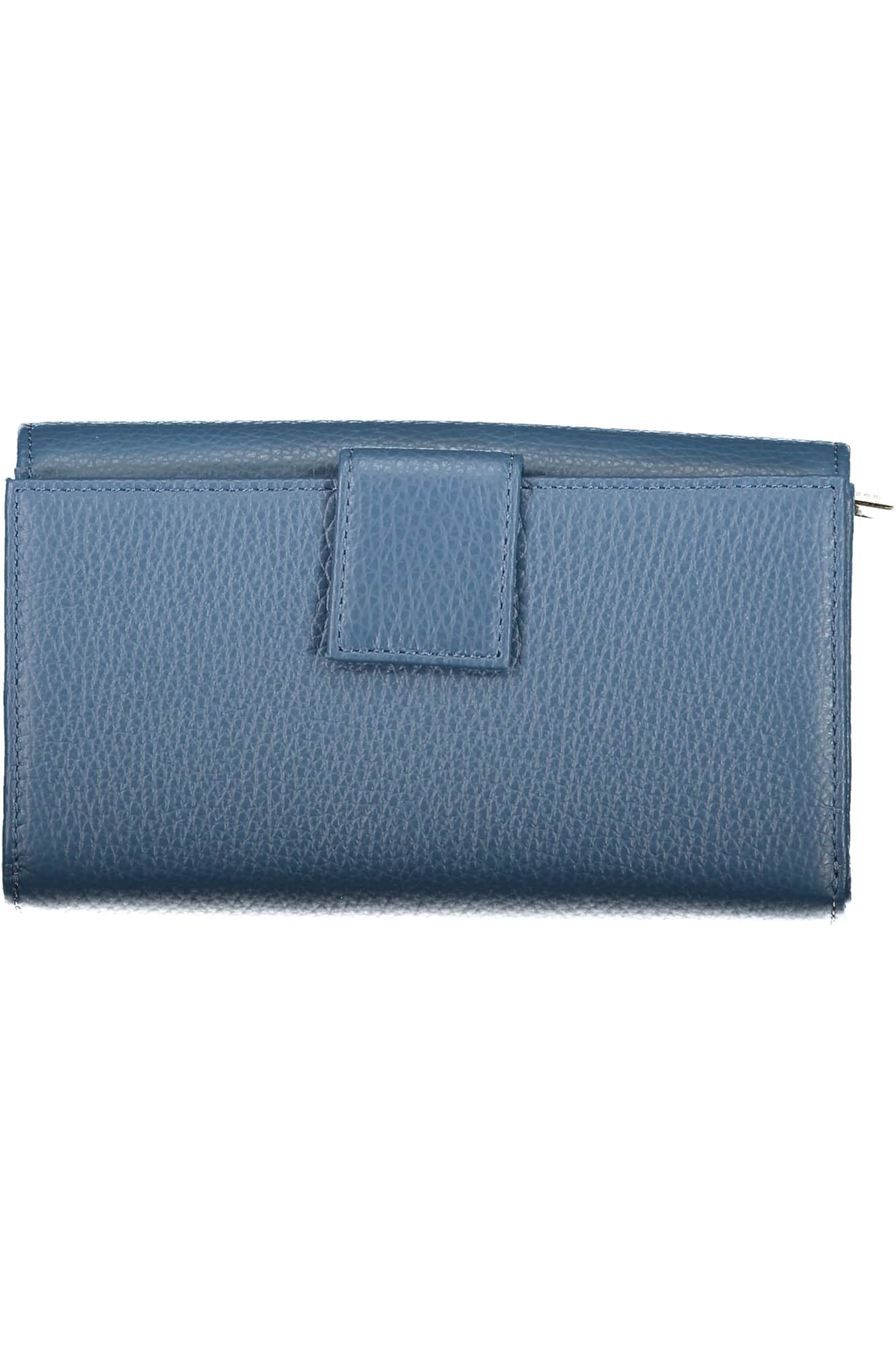 COCCINELLE DAMEN BLAU GELDBÖRSE