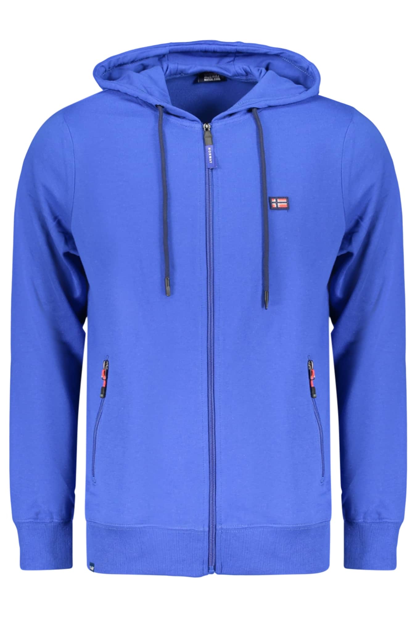 Norway 1963 herren grün mit reissverschluss sweatshirt
