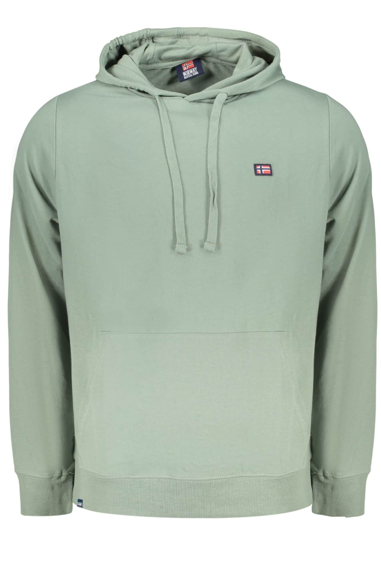 NORWAY 1963 HERREN MIT REISSVERSCHLUSS SWEATSHIRT, GRÜN