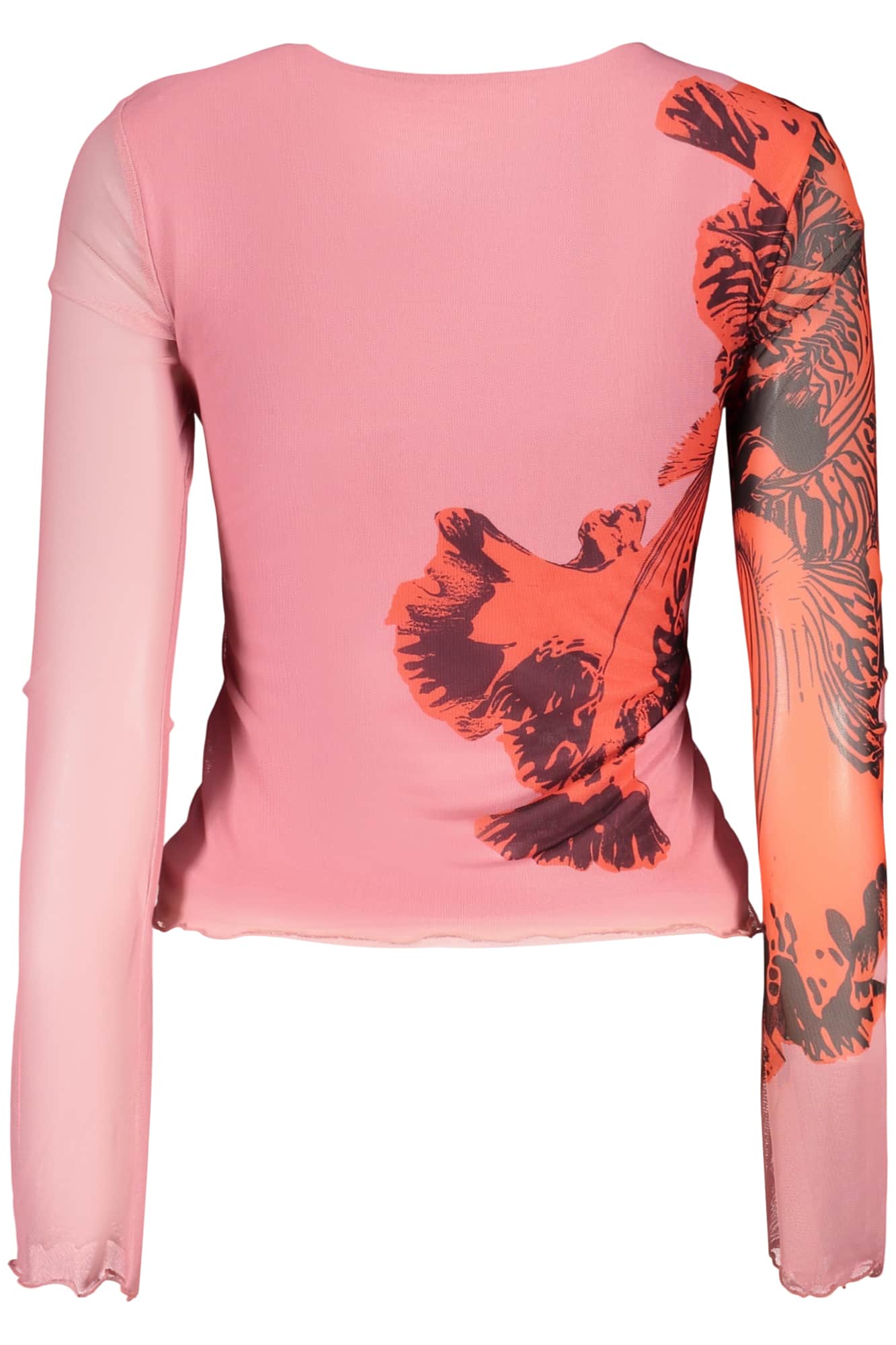 DESIGUAL DAMEN ROSA LANGARM T-SHIRT