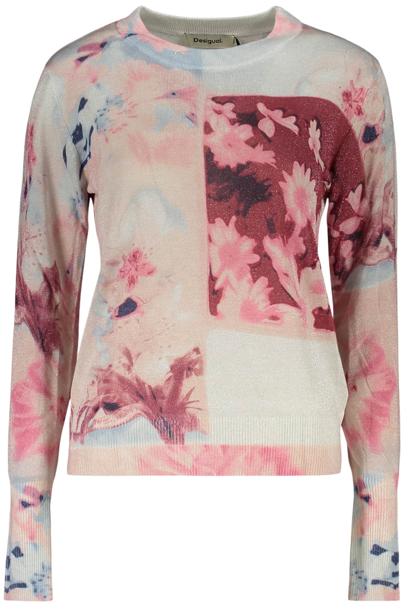 DESIGUAL DAMEN ROSA PULLOVER