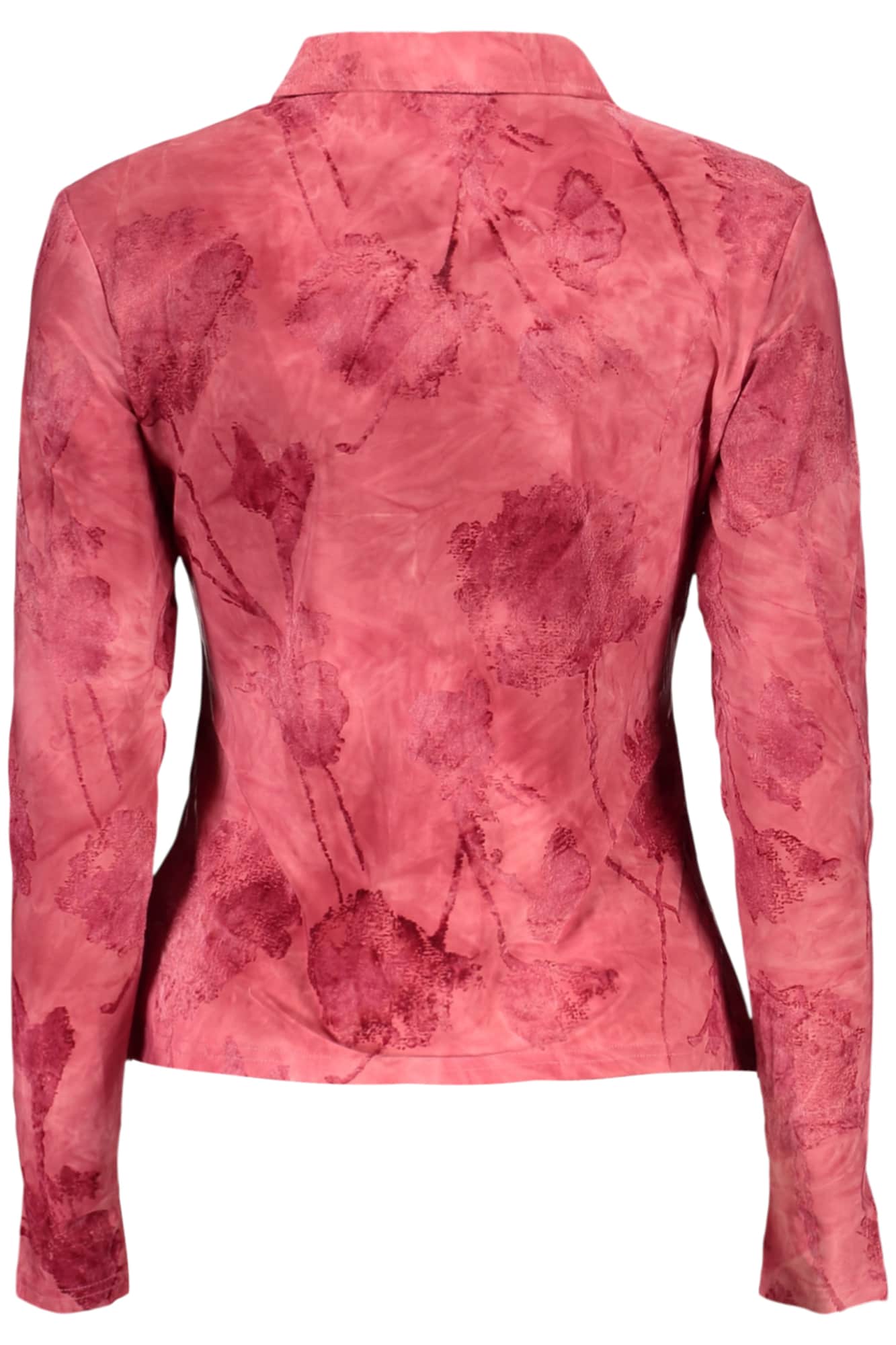 DESIGUAL DAMEN LANGARM SHIRT, ROT