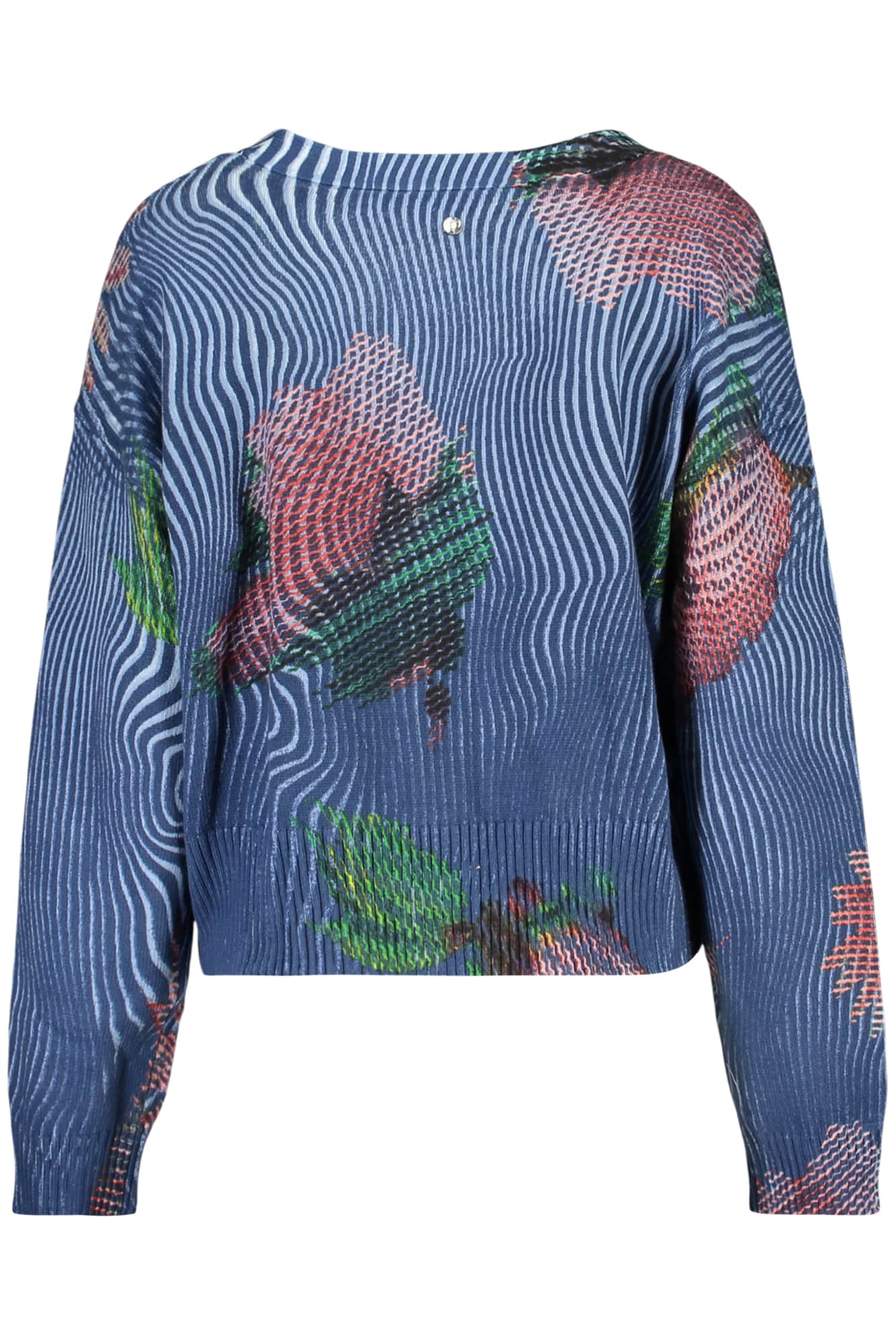 DESIGUAL DAMEN BLAU STRICKJACKE