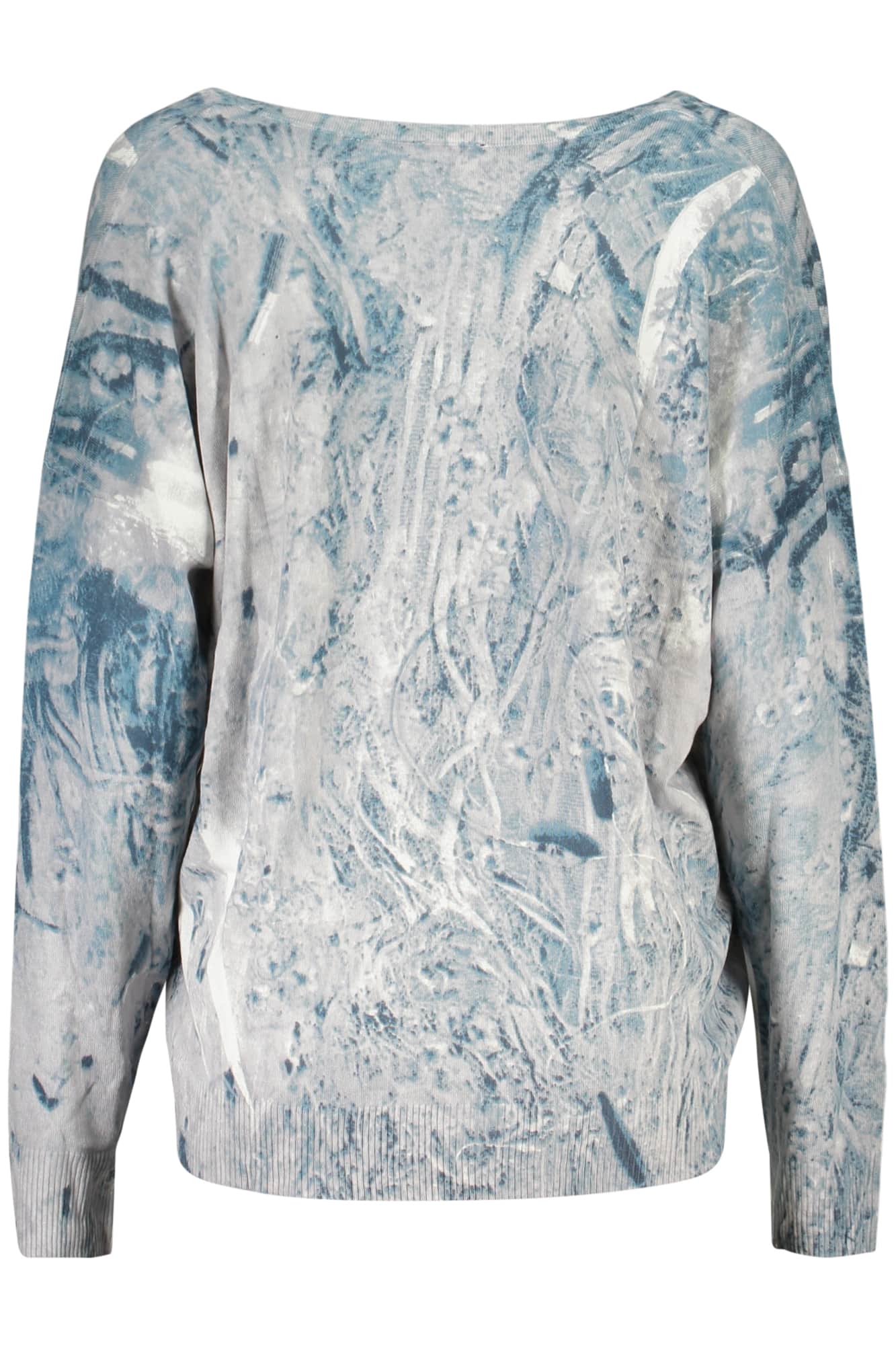 DESIGUAL DAMEN BLAU PULLOVER