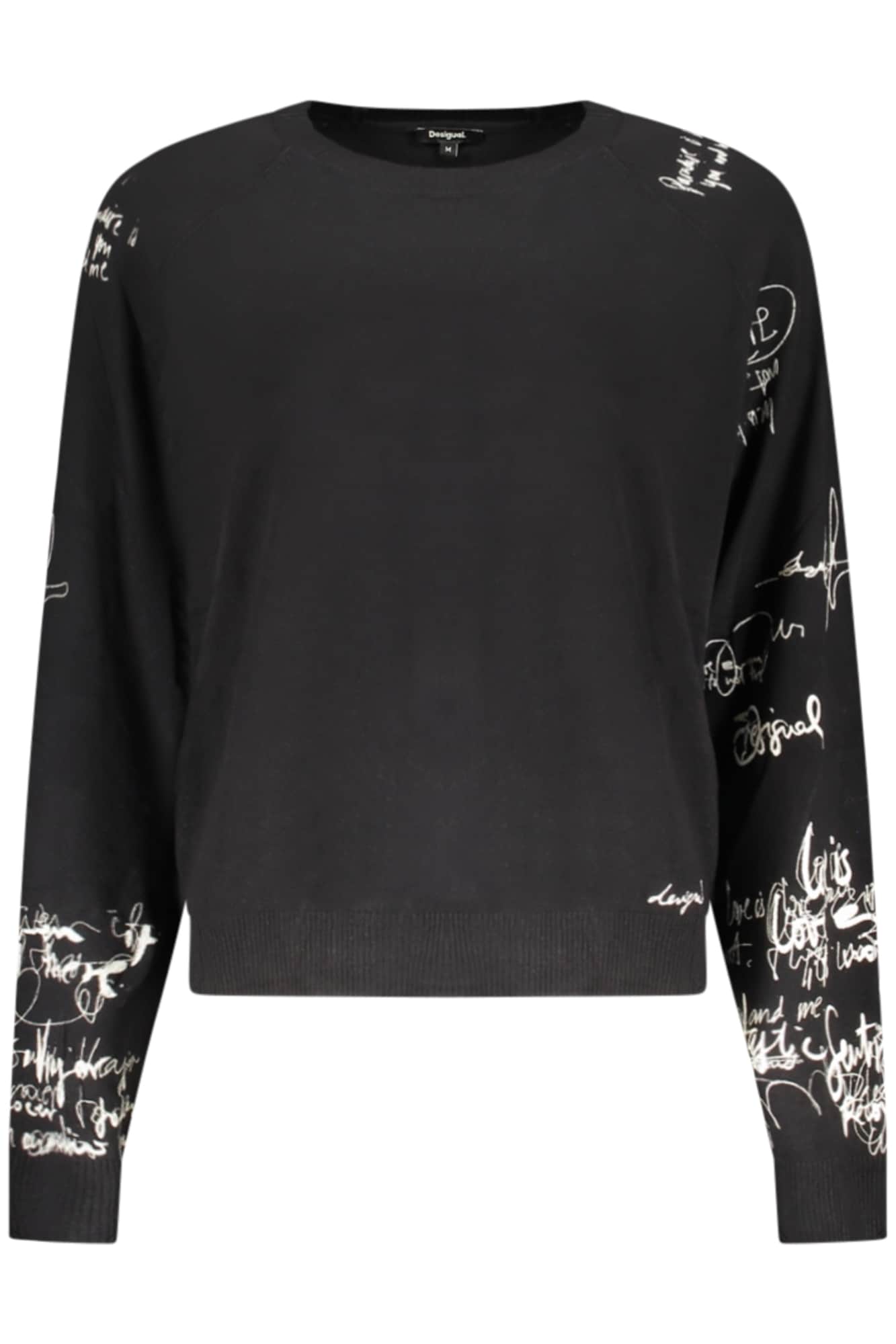 DESIGUAL DAMEN SCHWARZ PULLOVER
