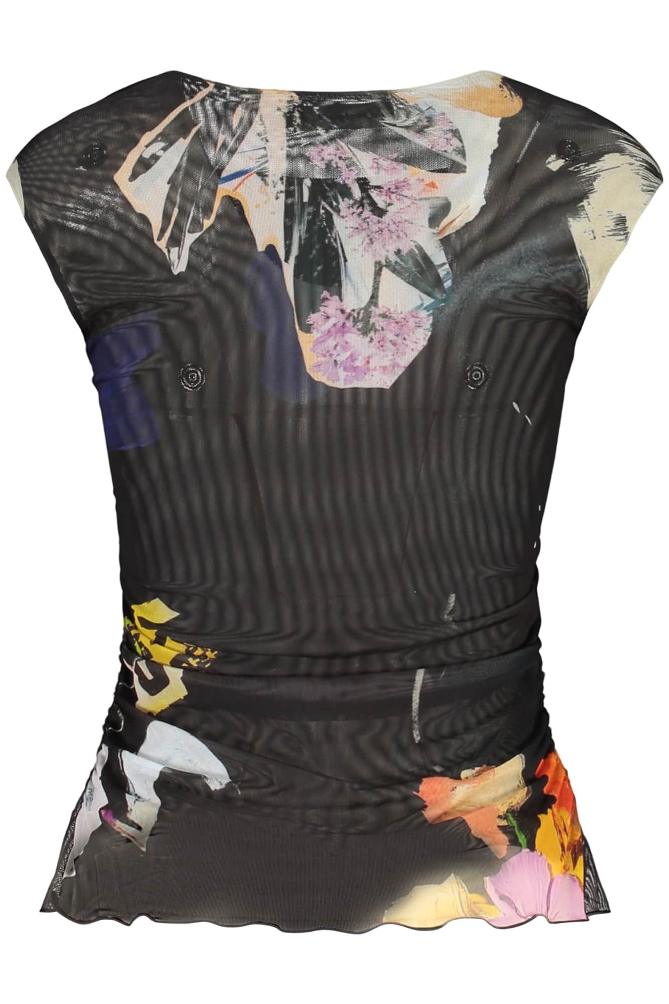 DESIGUAL DAMEN SCHWARZ TANKTOP
