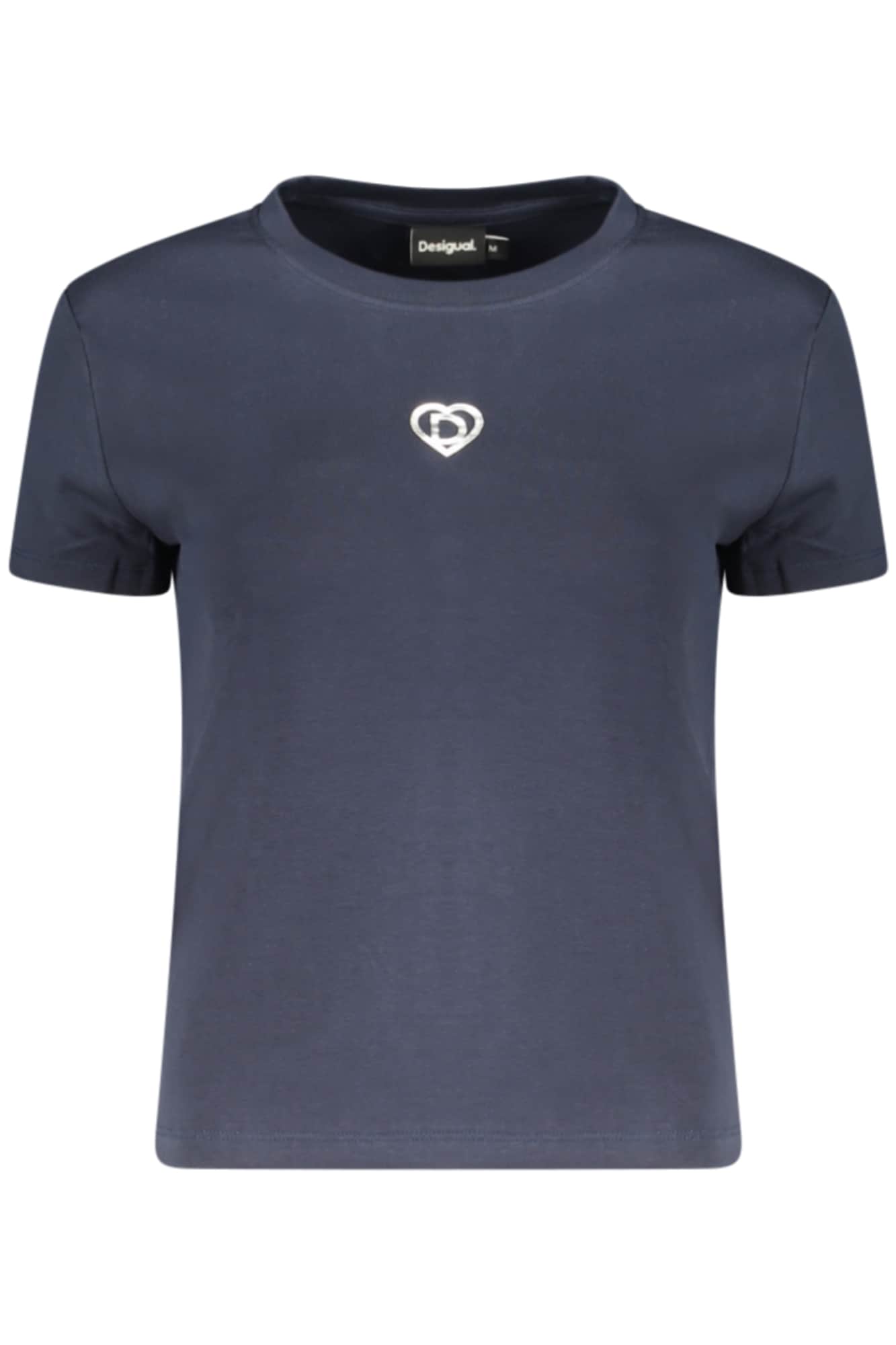 DESIGUAL DAMEN KURZARM T-SHIRT BLAU