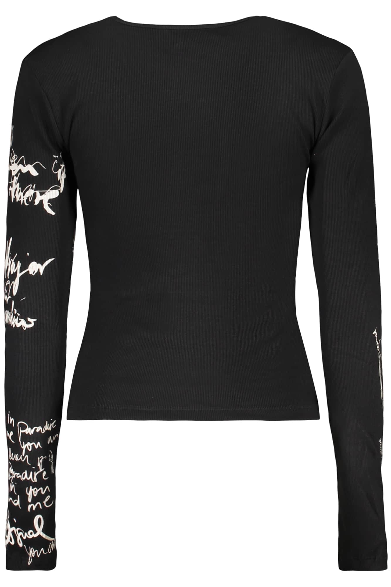 DESIGUAL DAMEN SCHWARZ PULLOVER