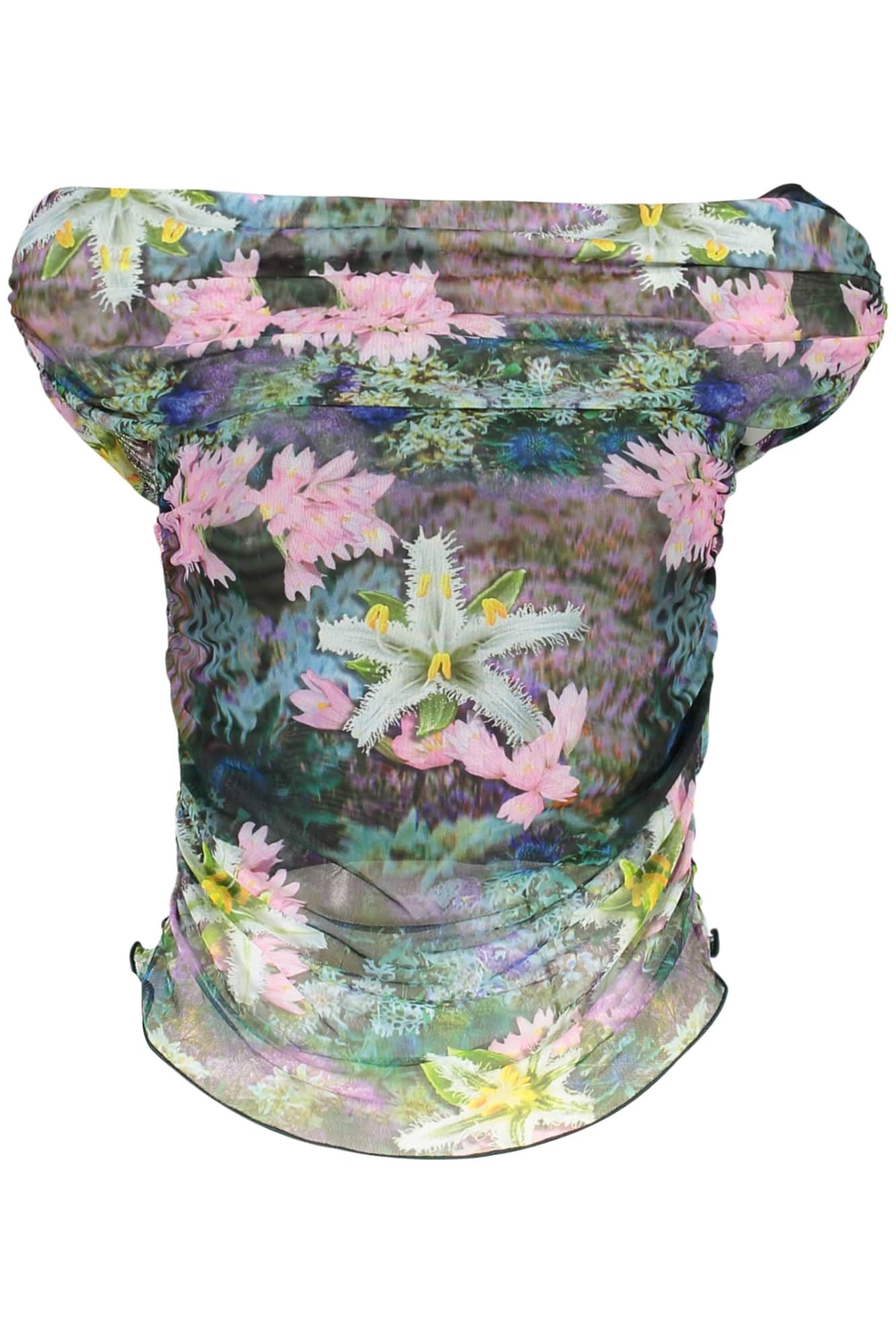 DESIGUAL DAMEN KURZARM T-SHIRT GRÜN