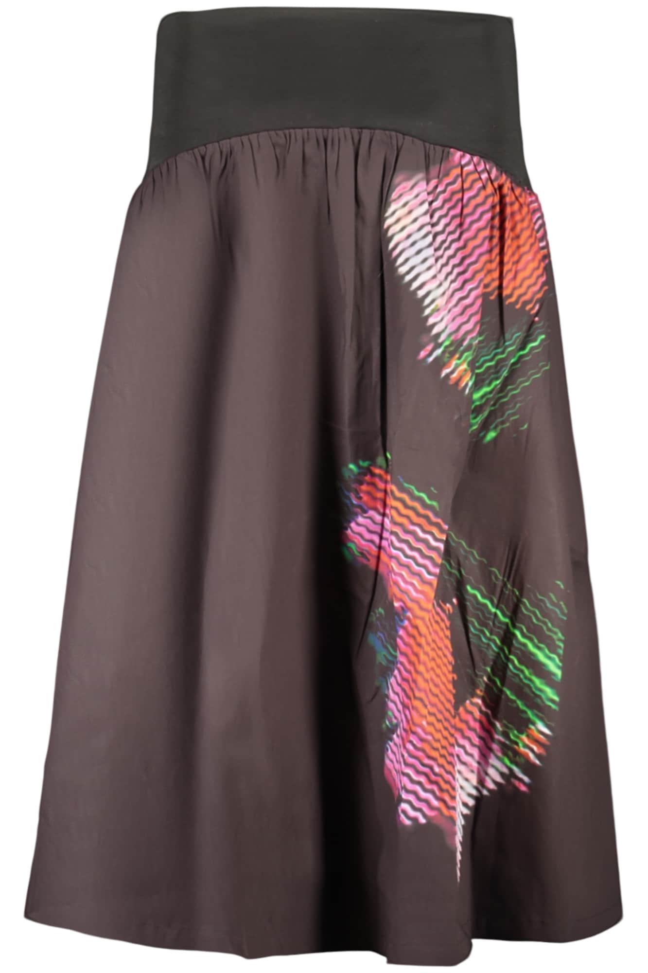 DESIGUAL DAMEN LANG ROCK SCHWARZ