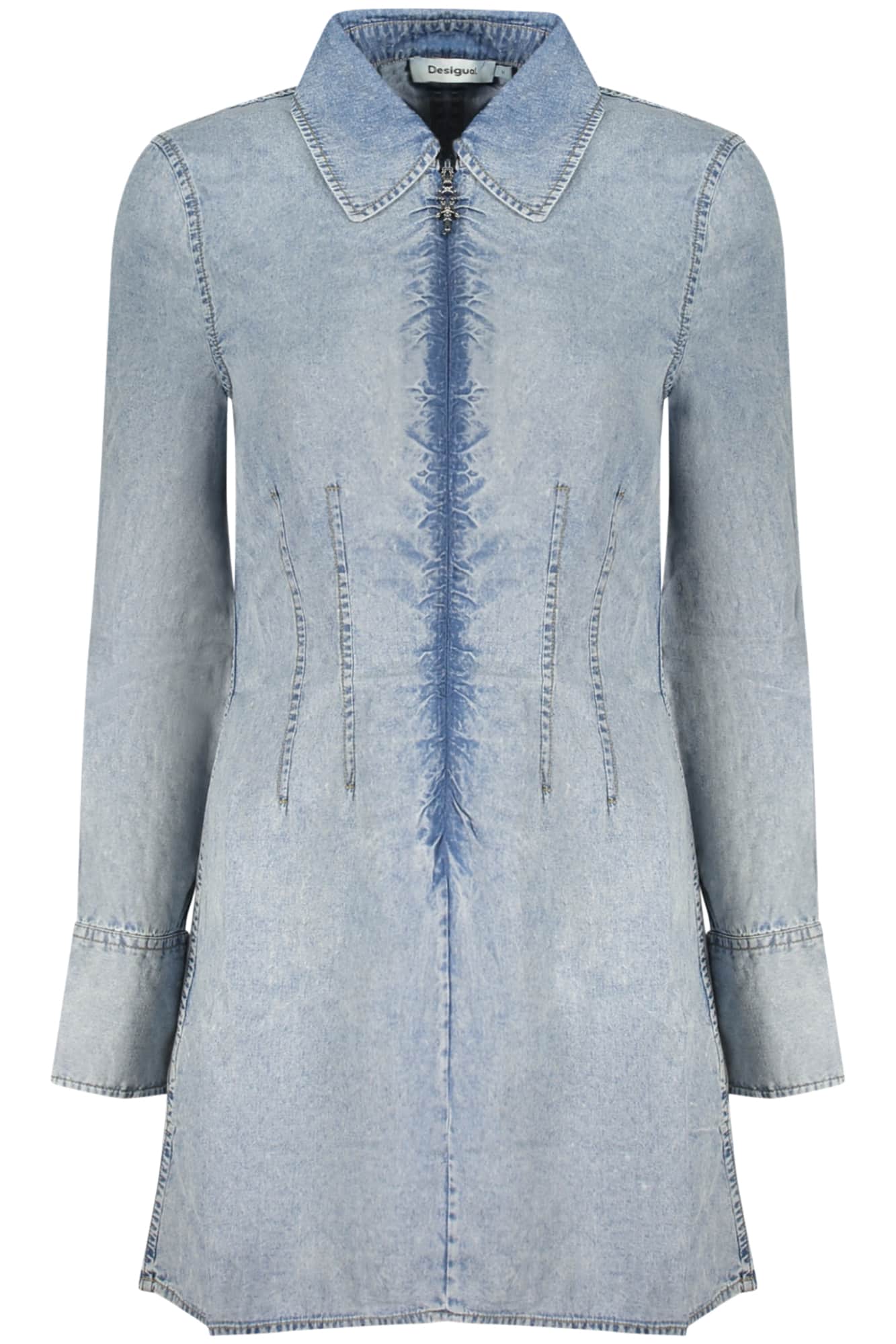 DESIGUAL DAMEN KURZ KLEID, BLAU